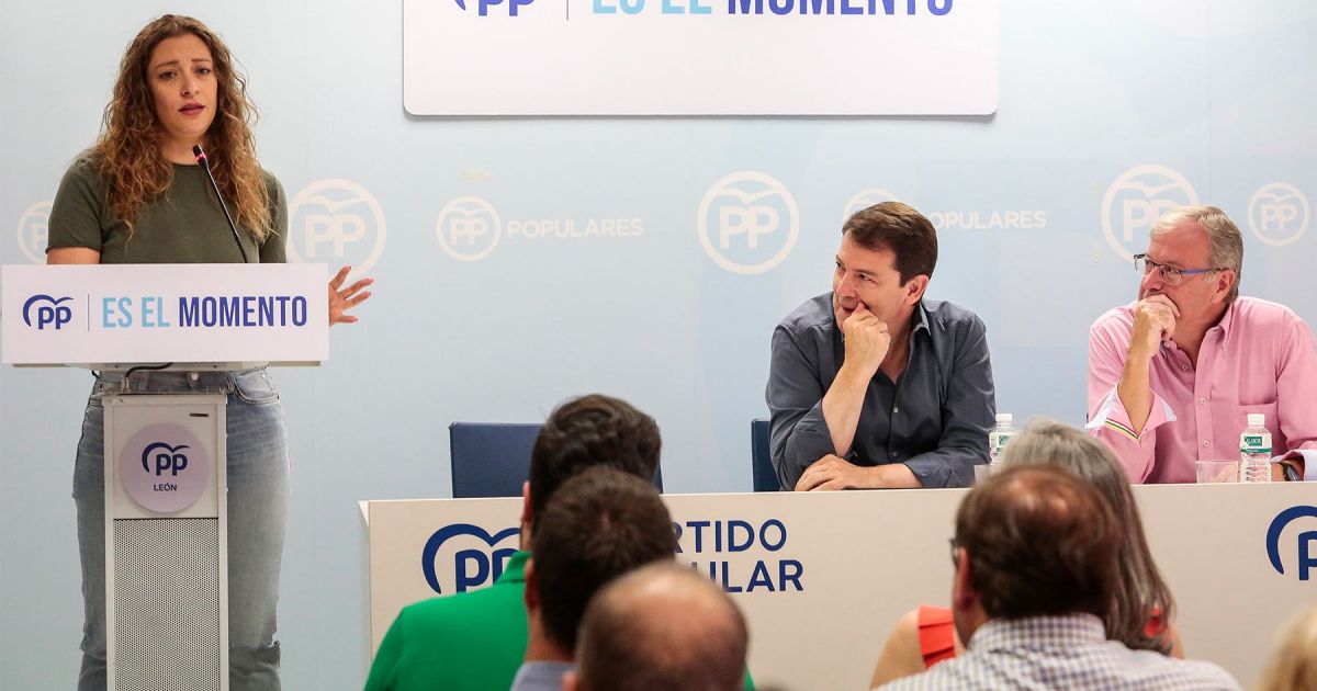 Ester Muñoz y Antonio Silván insisten en que el PP es la única opción