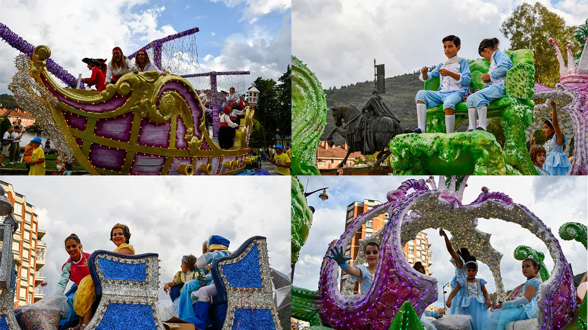 Desfile De Las Carrozas De La Encina En Ponferrada