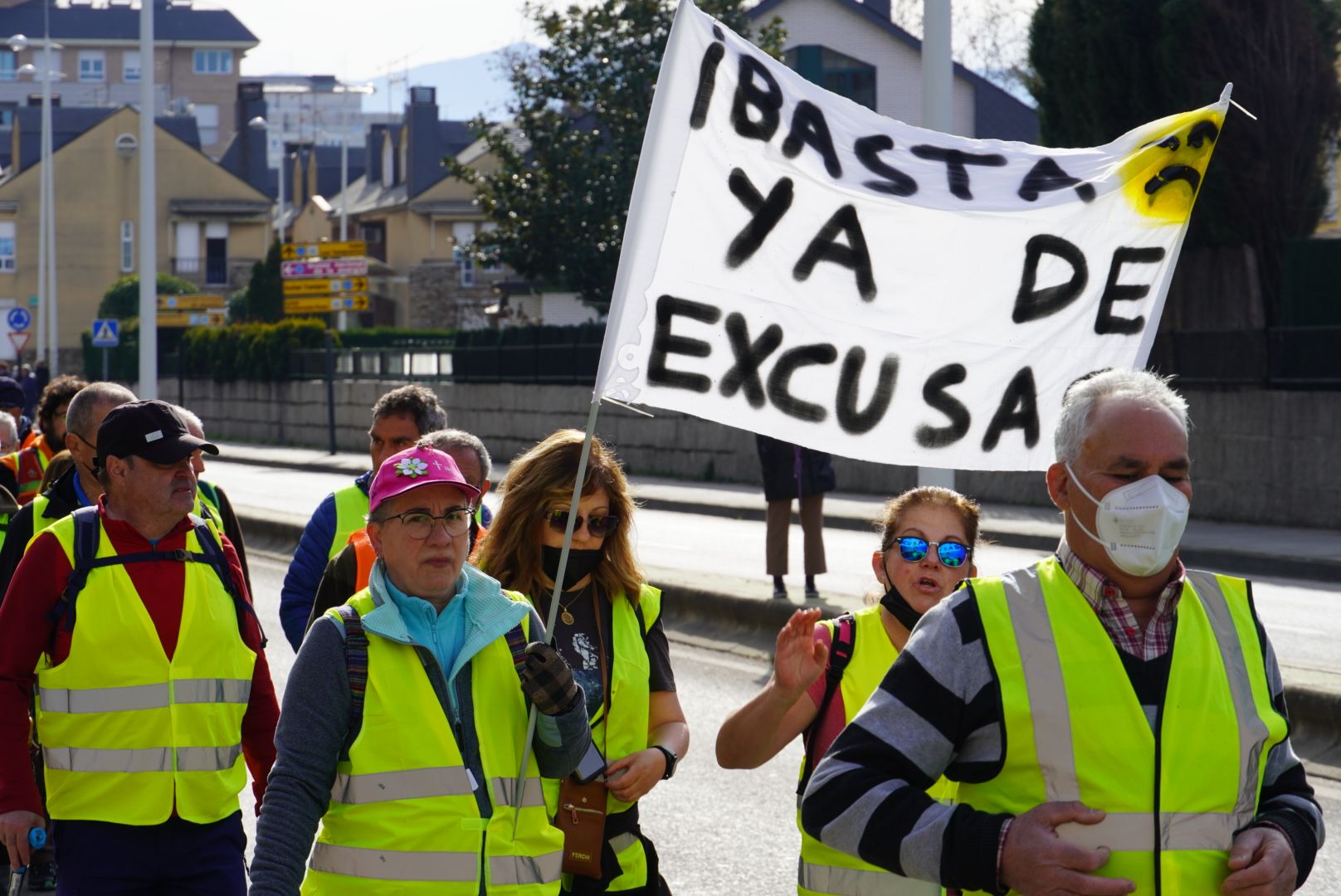 Marcha Blanca por la Sanidad de Laciana y El Bierzo