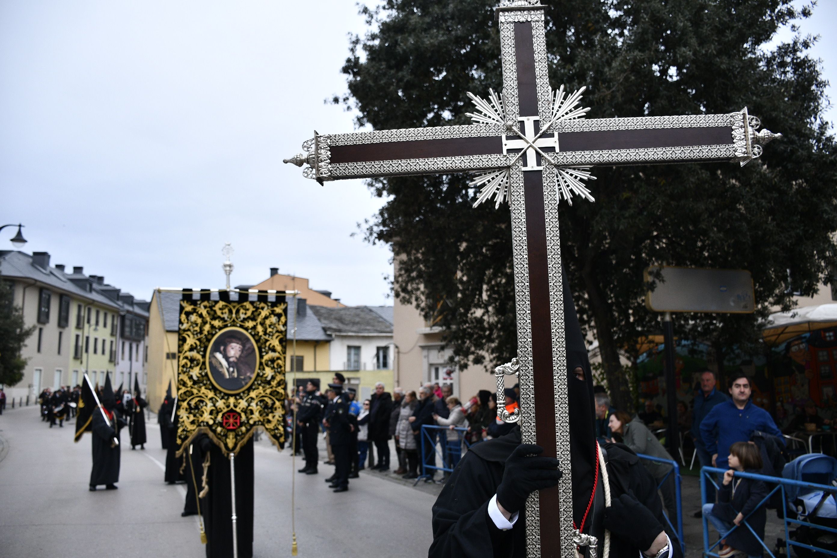 Procesión del Viacrucis en Ponferrada 2023