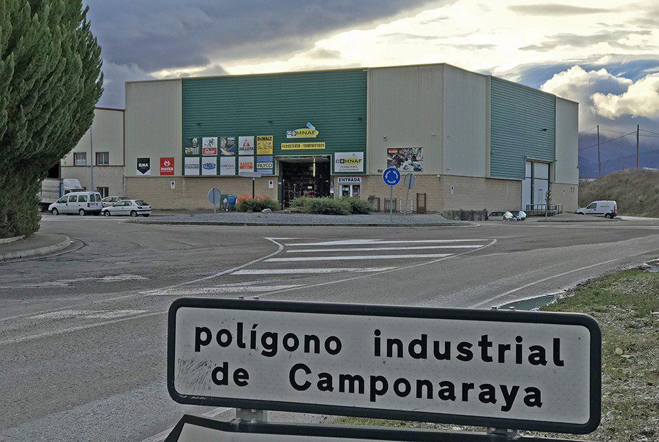 Polígono industrial de Camponaraya | Nueve polígonos industriales del Bierzo recibirán una inversión de más de 1,5 millones de la Diputación
