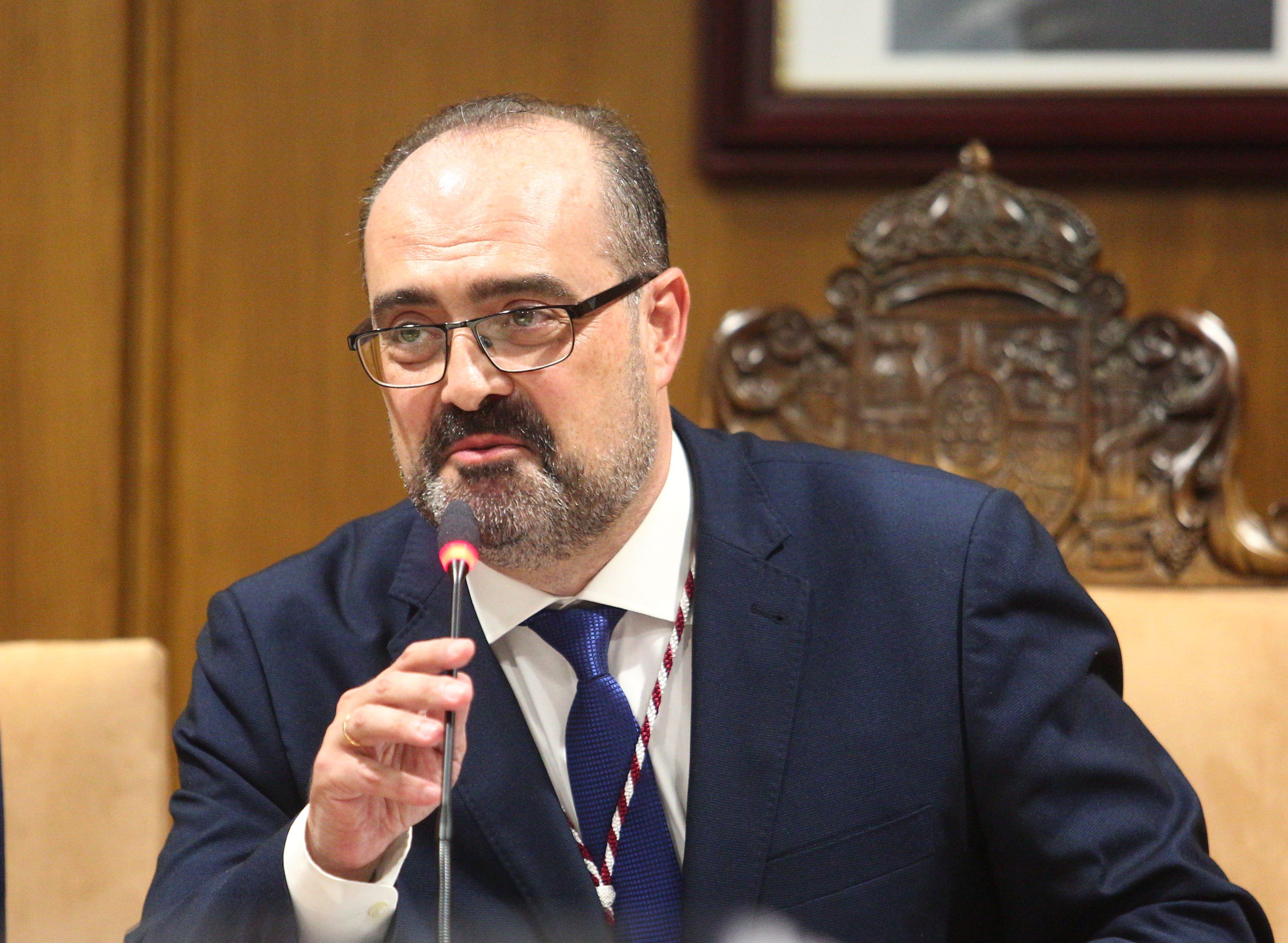 Marco Morala en la toma de posesión como alcalde de Ponferrada