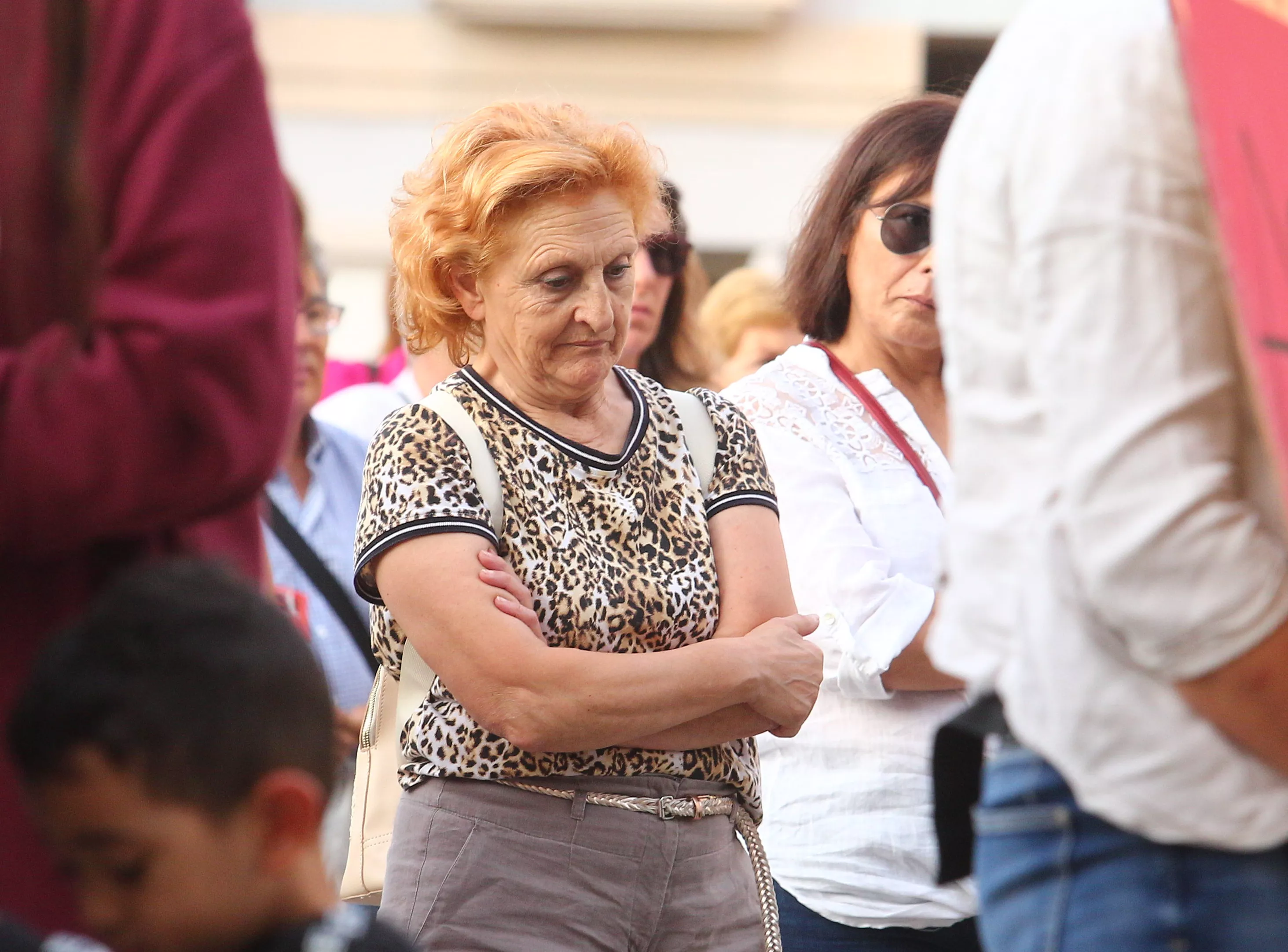 César Sánchez  ICAL. Concentración de la Asociación Feministas Bercianas en Ponferrada contra el cambio de criterio de la fiscalía en el caso de Pedro Muñoz 