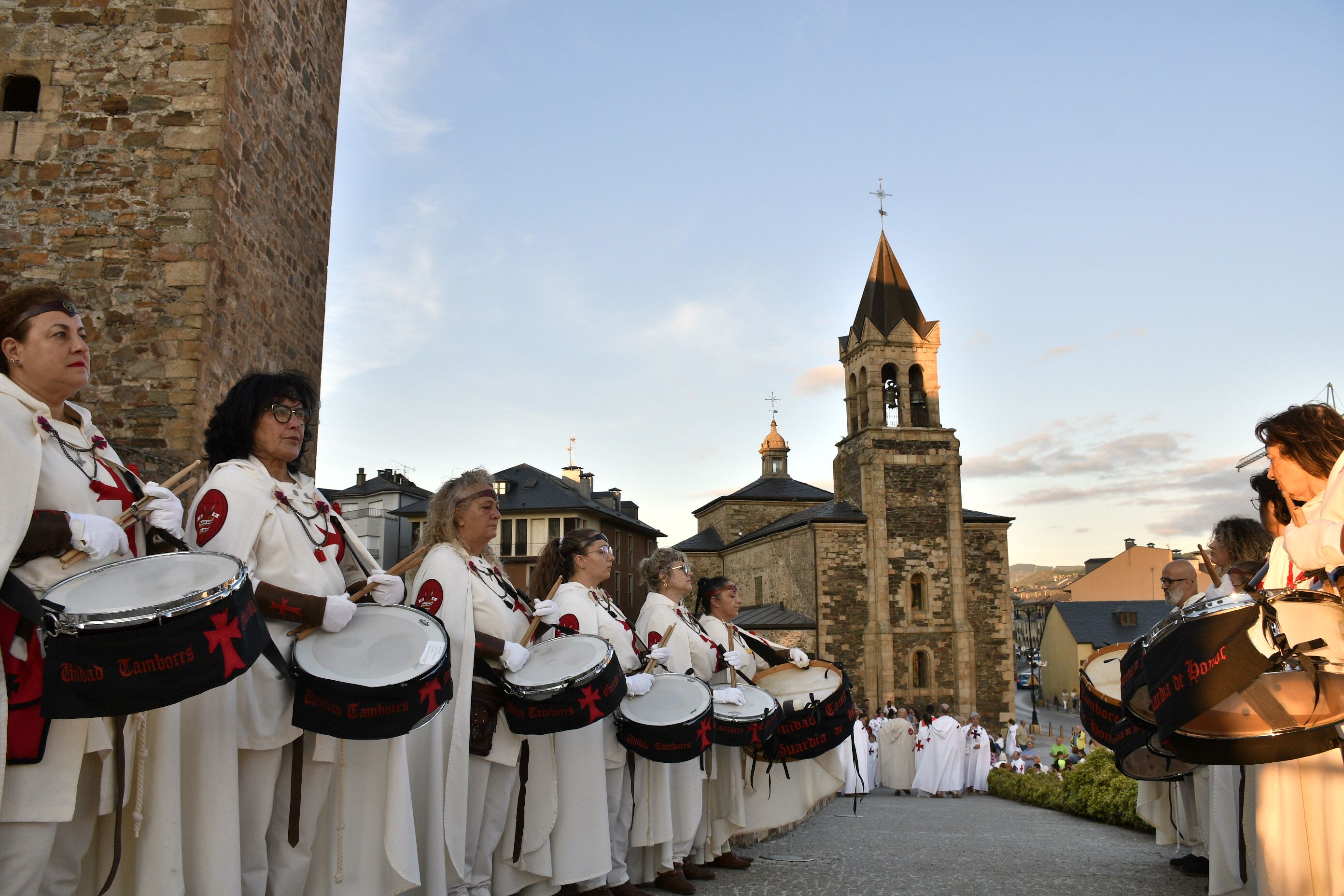 Ordenación de nuevos caballeros de la Noche Templaria