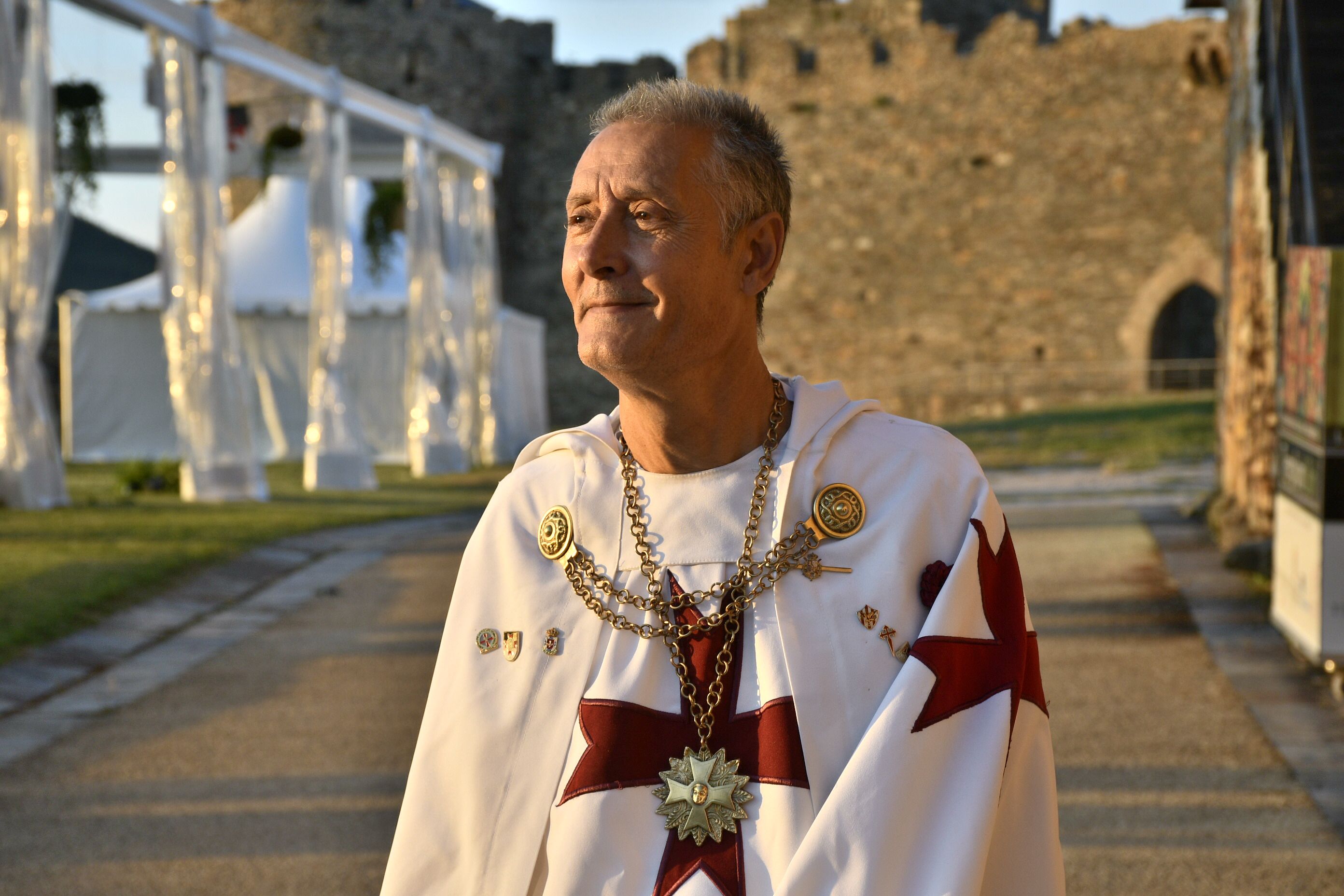 Ordenación de nuevos caballeros de la Noche Templaria