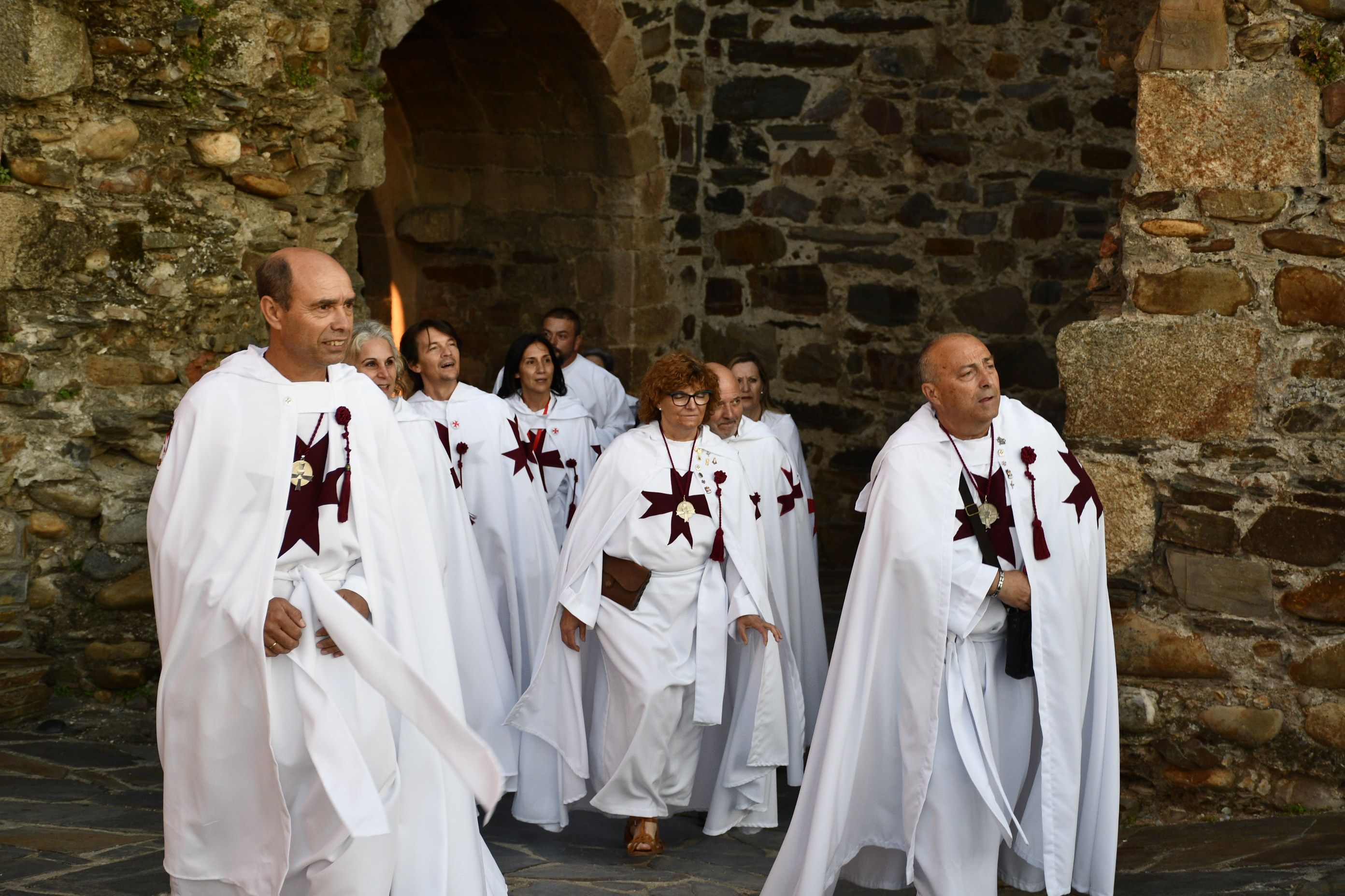 Ordenación de nuevos caballeros de la Noche Templaria