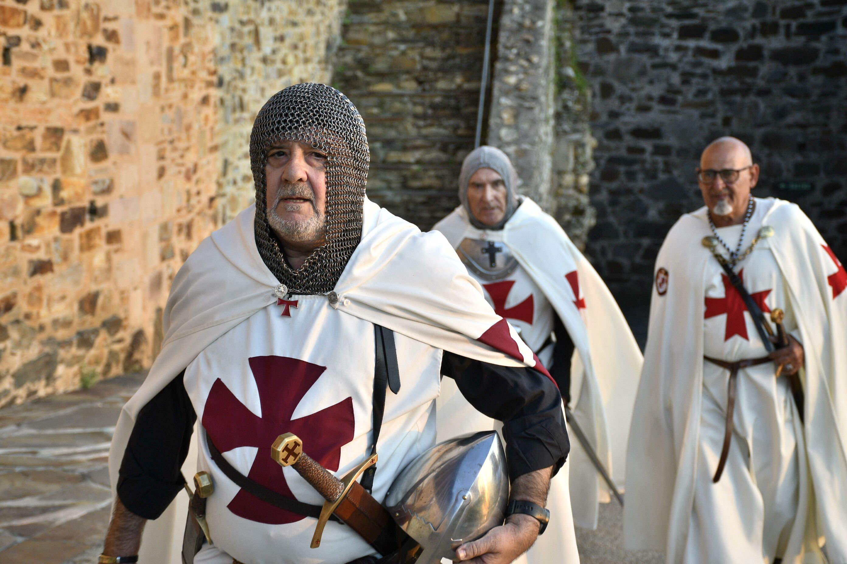 Ordenación de nuevos caballeros de la Noche Templaria