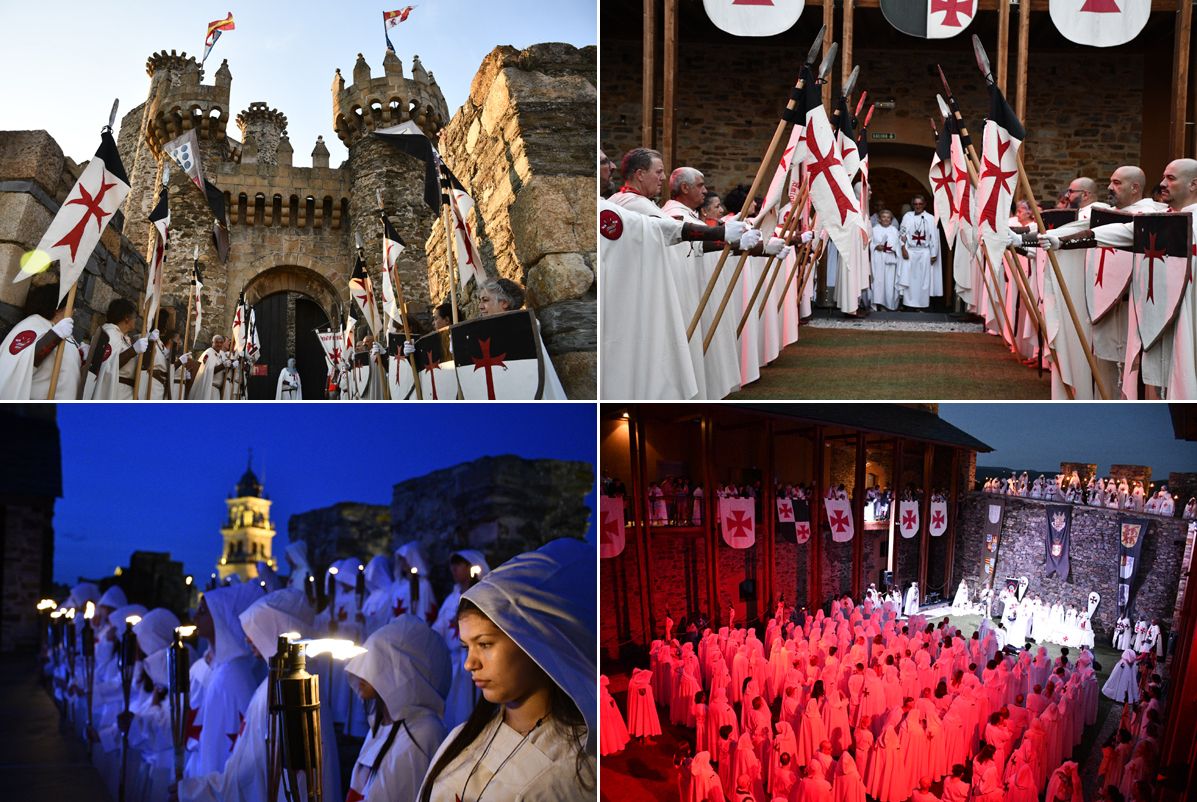 Ordenación de nuevos caballeros de la Noche Templaria