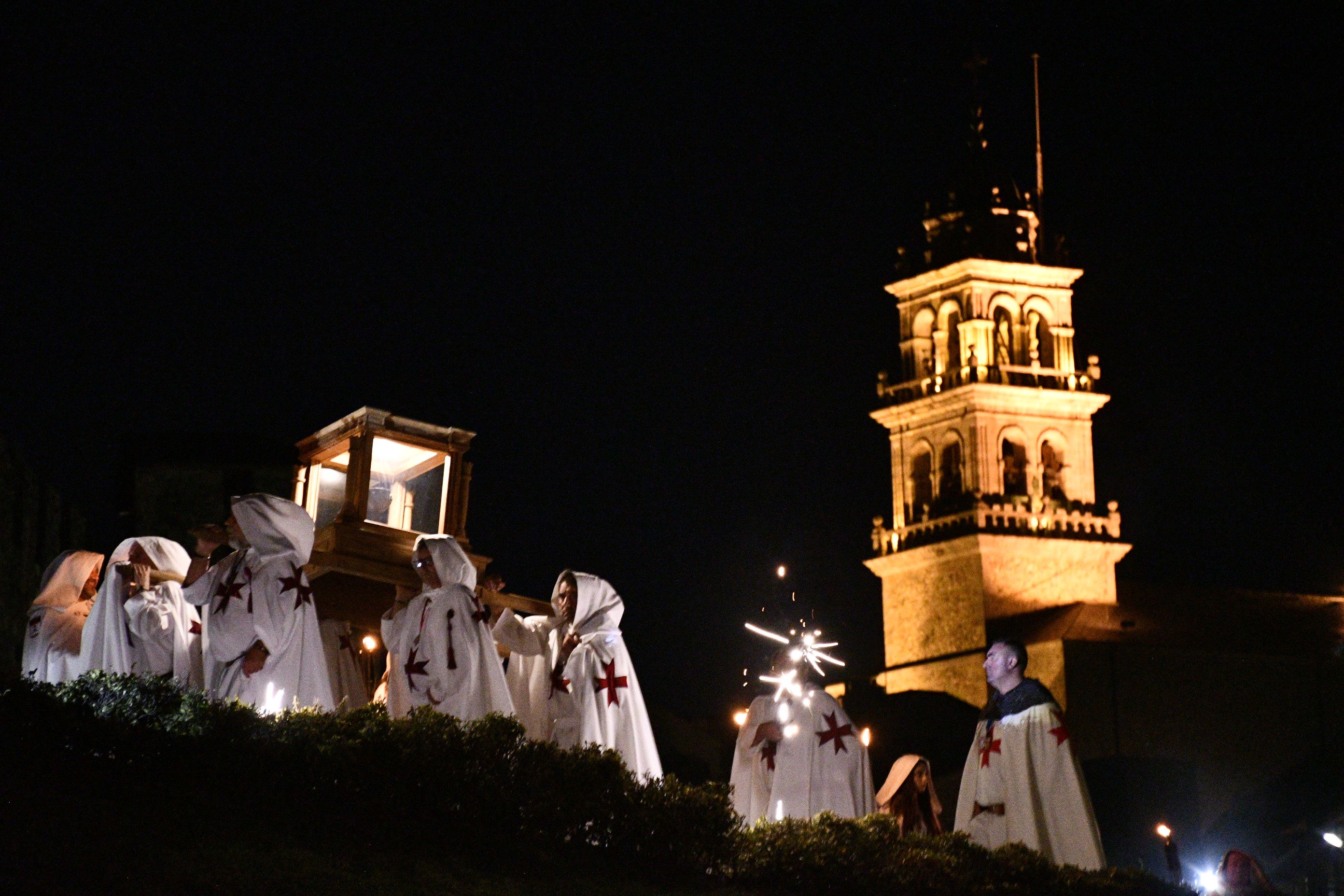 Desfile de la Noche Templaria en Ponferrada