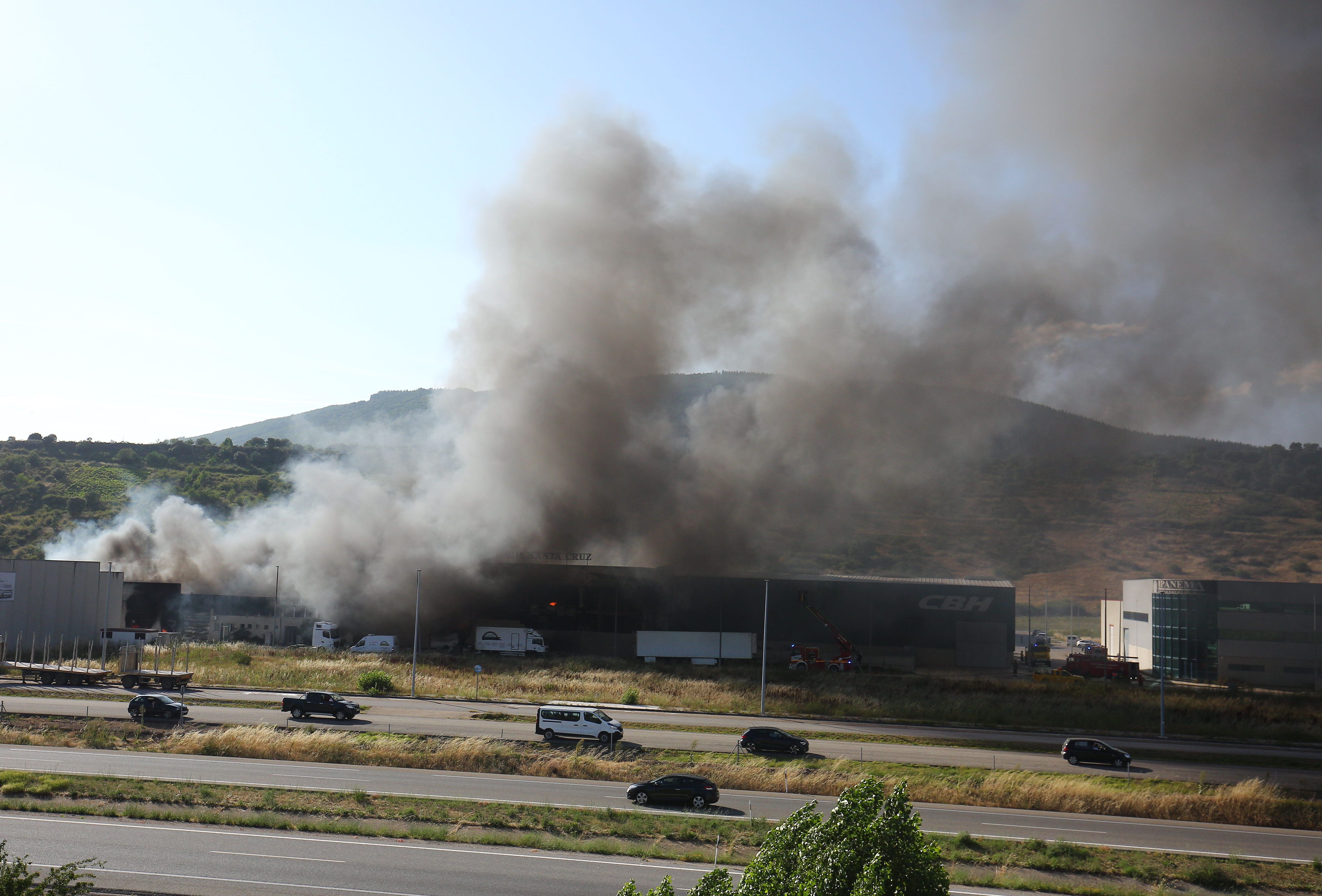 Incendio de la fábrica