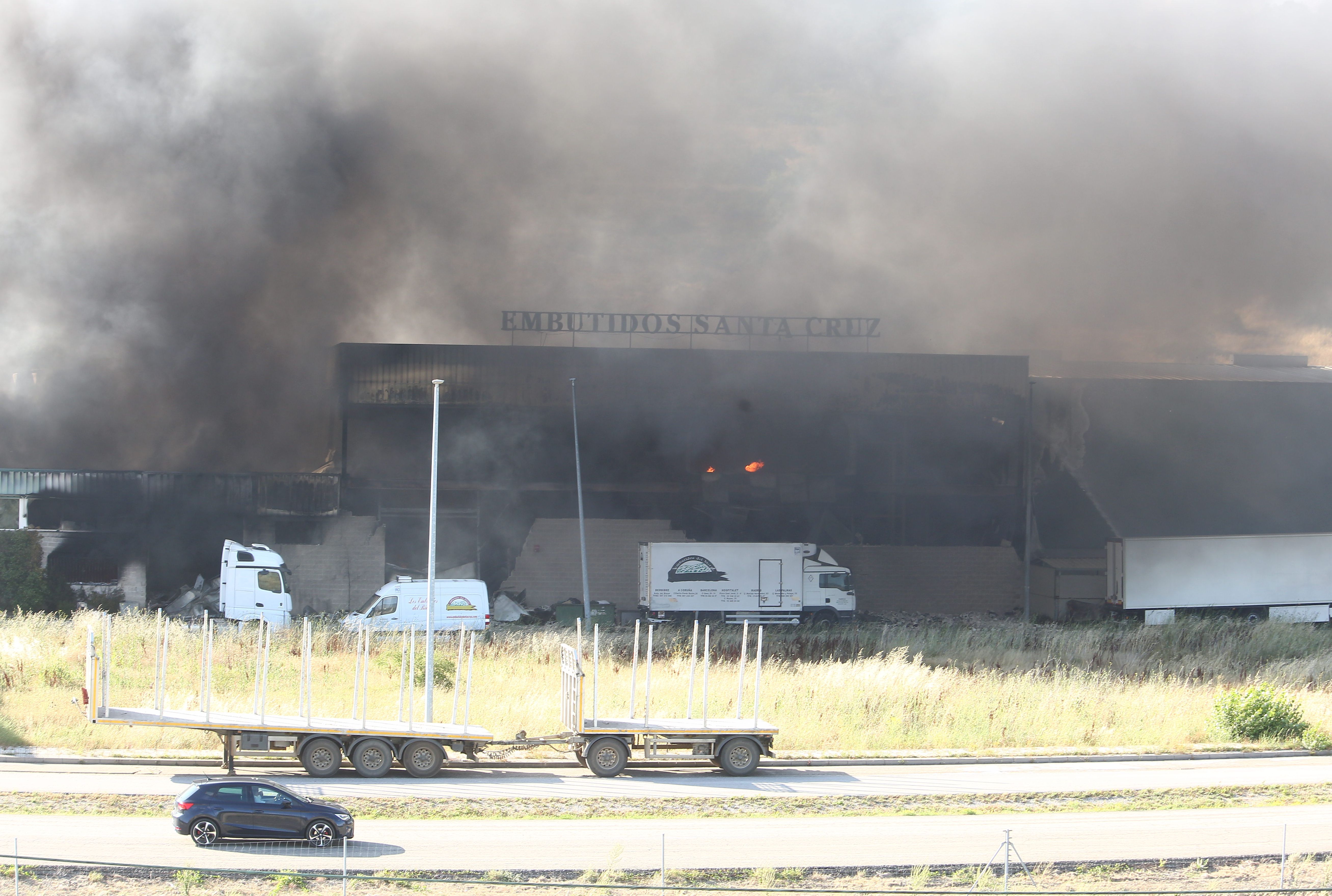 Incendio de la fábrica