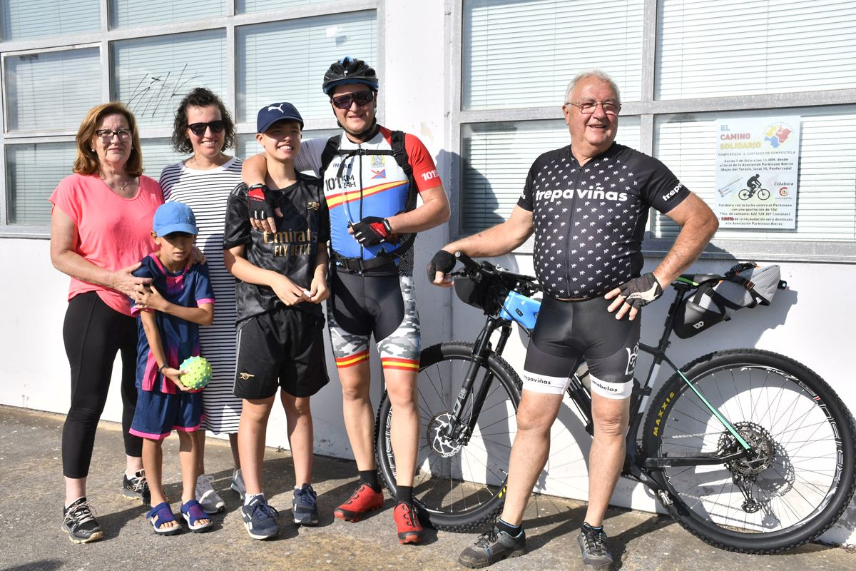 El reto del Camino contra el Parkinson Bierzo a Santiago