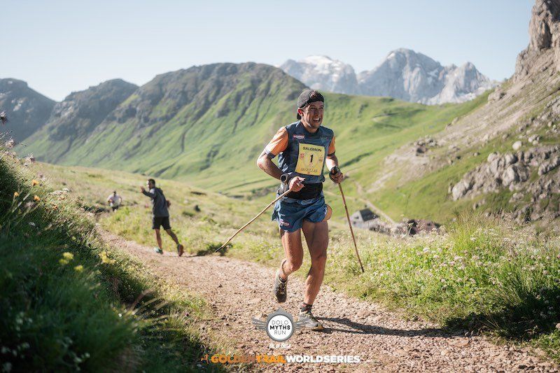 Manuel Merillas en la Dolomyths Run