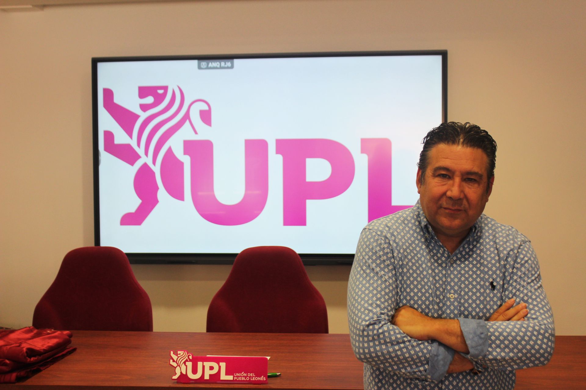 Luis Mariano Santos, secretario general de la UPL, asegura que el partido llevará a Madrid la voz de los leoneses