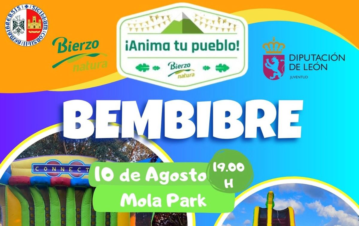 Imagen del cartel de 'La semana de la juventud' de Bembibre