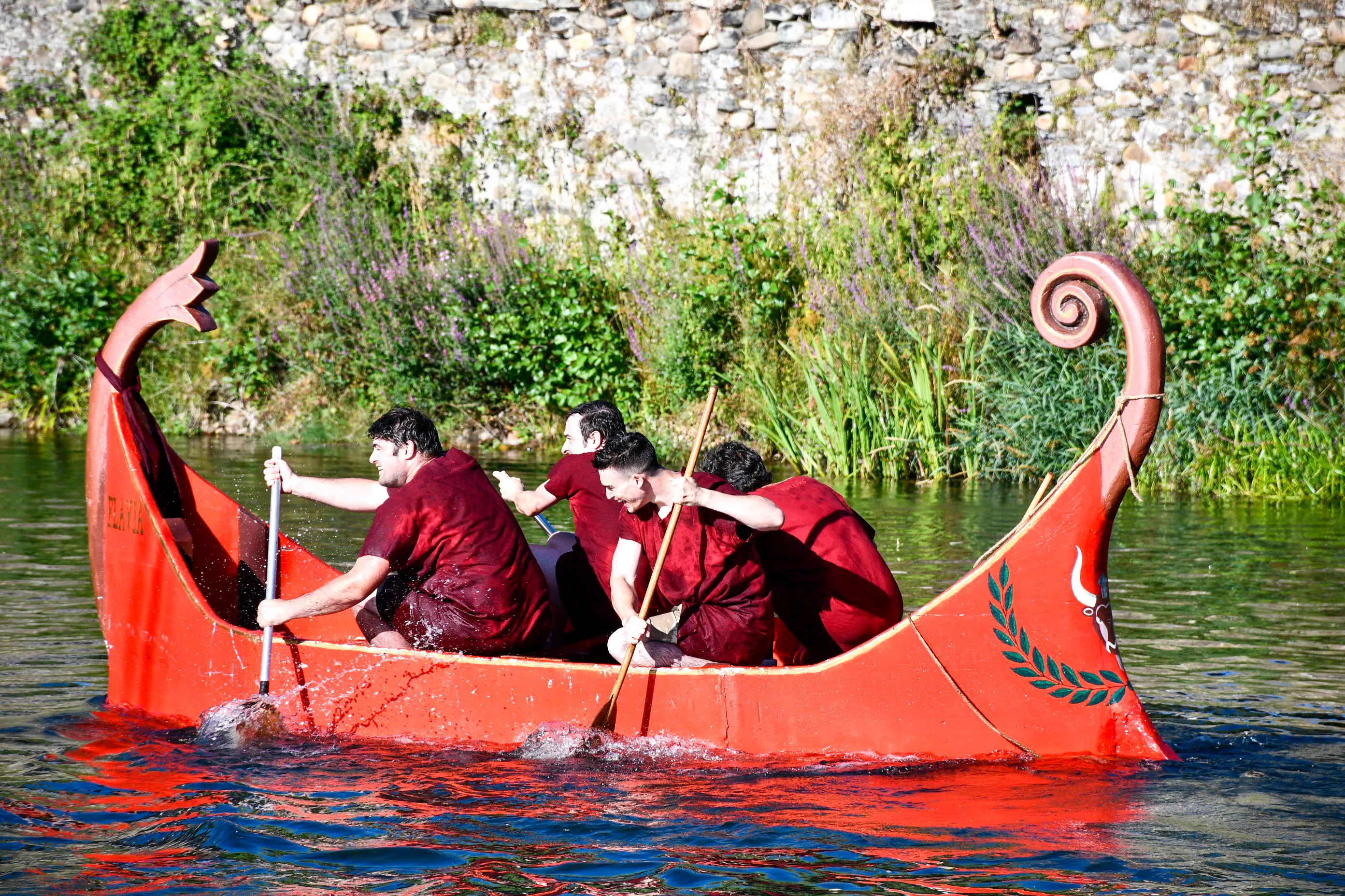  Batalla naval de la Ludus Bergidum de Cacabelos