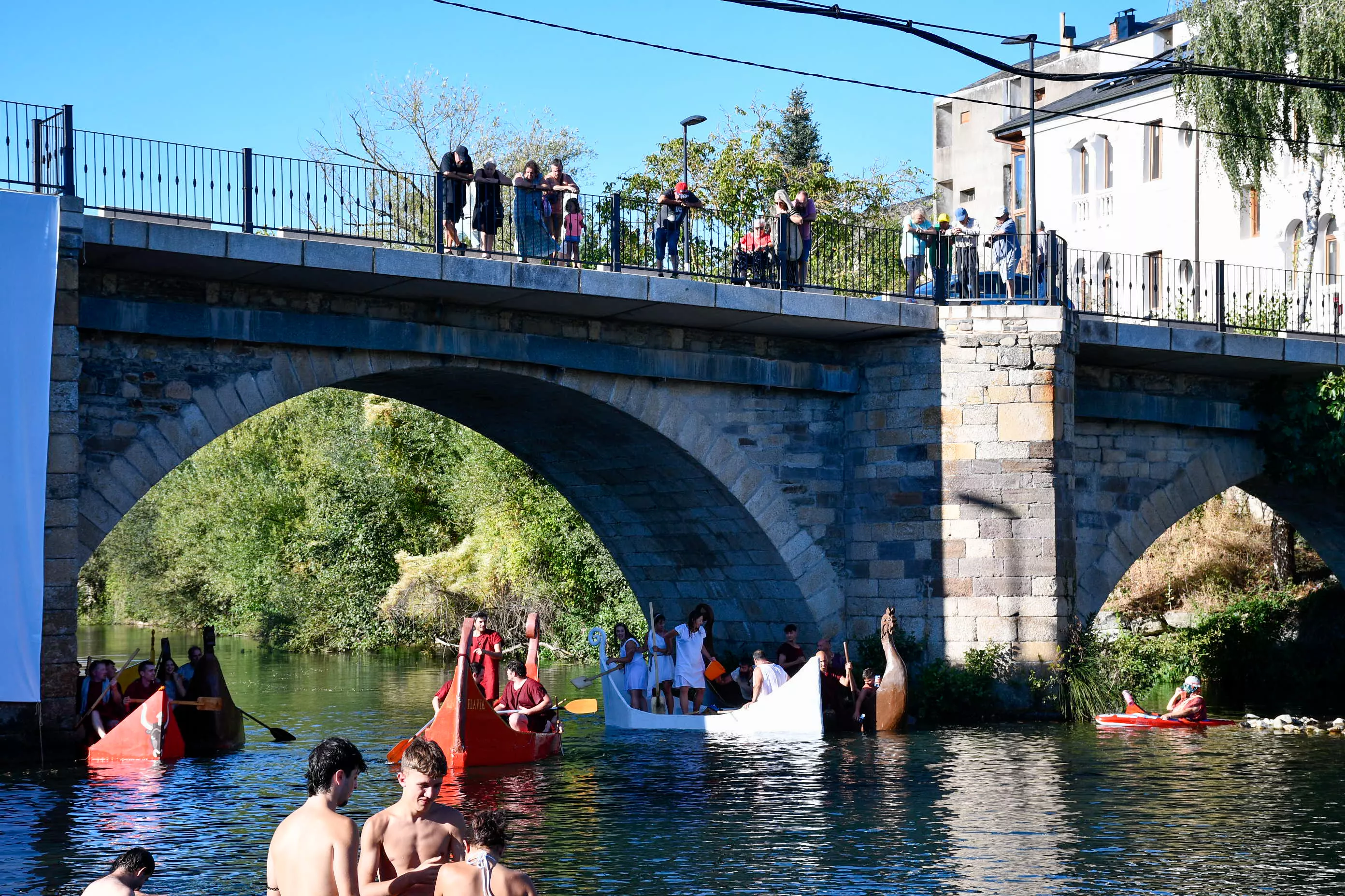  Batalla naval de la Ludus Bergidum de Cacabelos