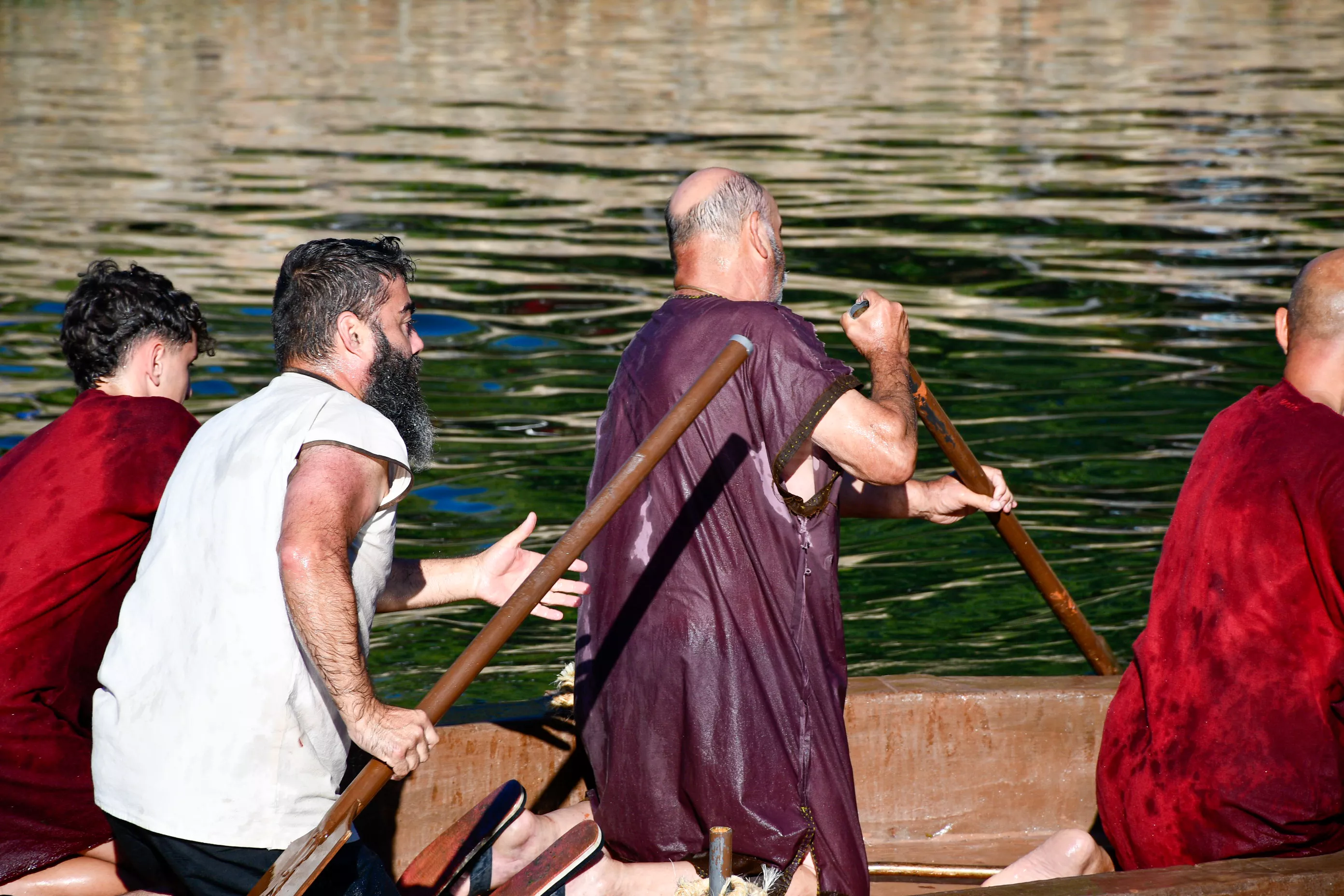 Batalla naval de la Ludus Bergidum de Cacabelos