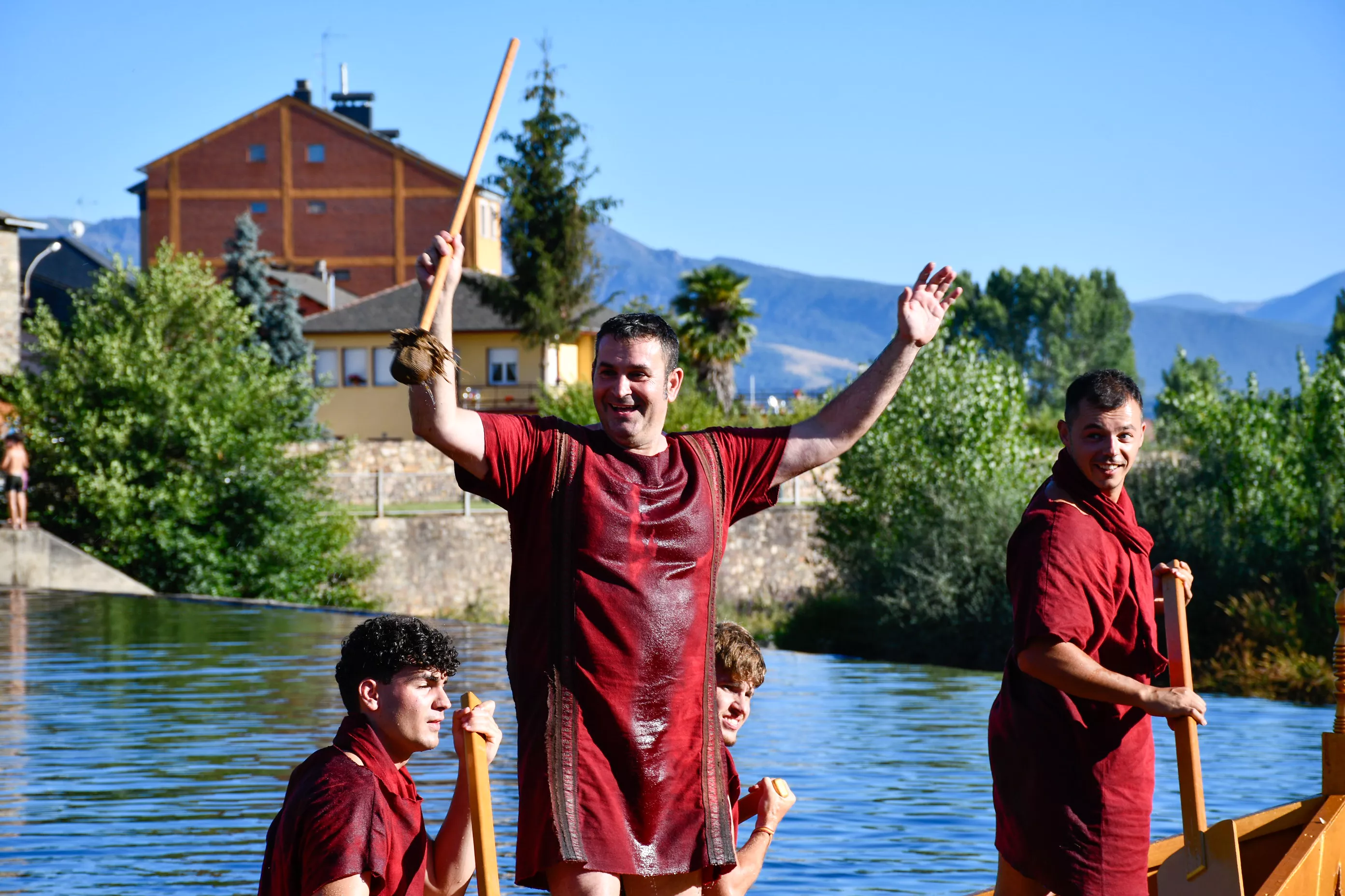 Batalla naval de la Ludus Bergidum de Cacabelos