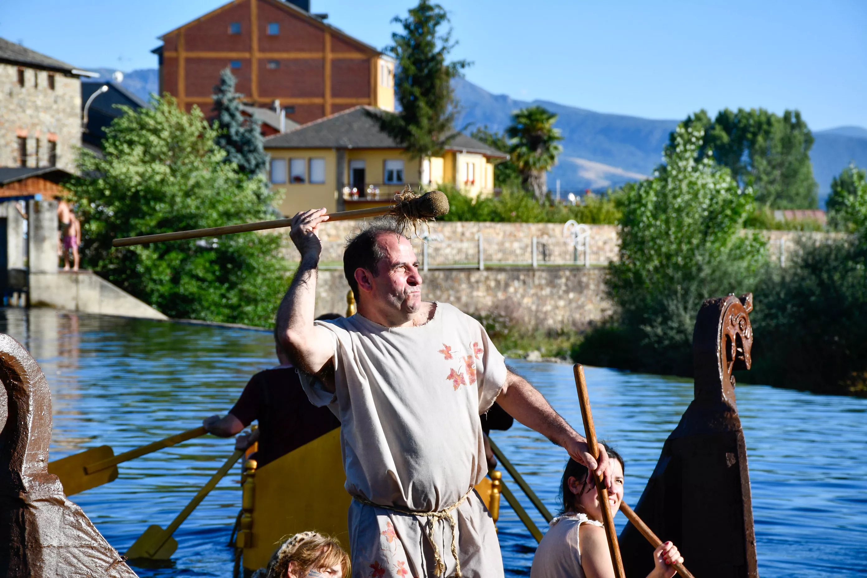 Batalla naval de la Ludus Bergidum de Cacabelos