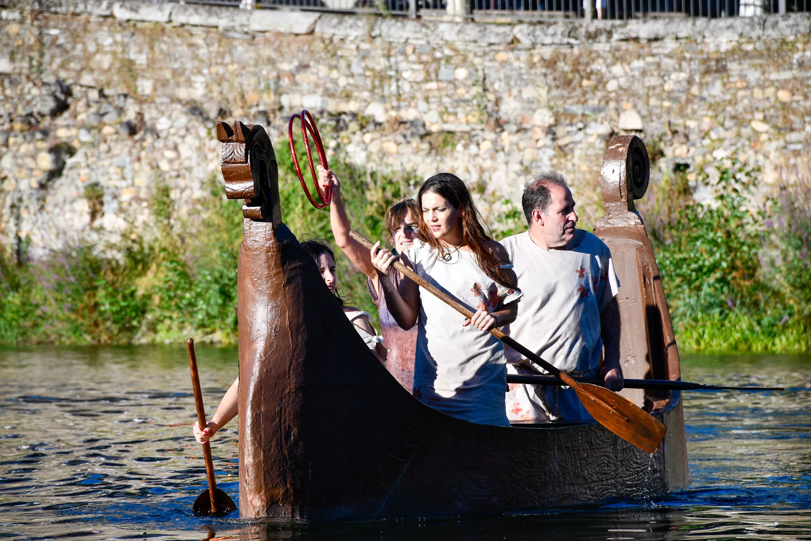 Batalla naval de la Ludus Bergidum de Cacabelos