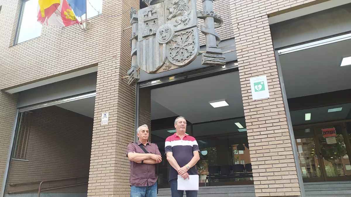 Imagen de Bierzo Ya en los juzgados de Ponferrada