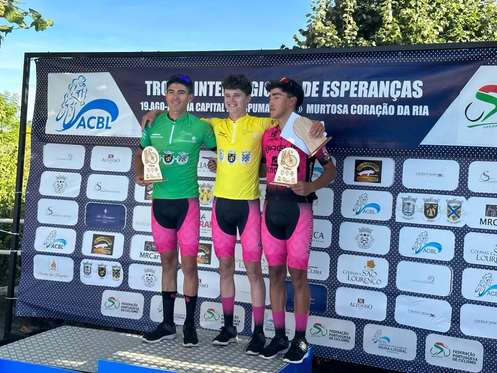 Maglia Tecnosylva Bembibre Cycling Team en el Circuito da Curia