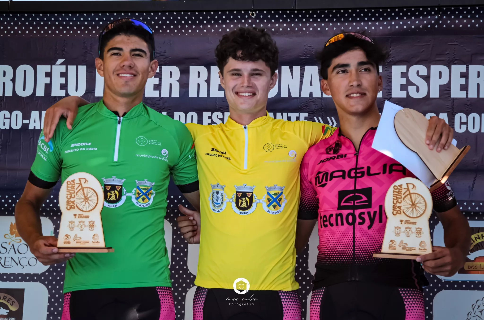 Maglia Tecnosylva Bembibre Cycling Team en el Circuito da Curia