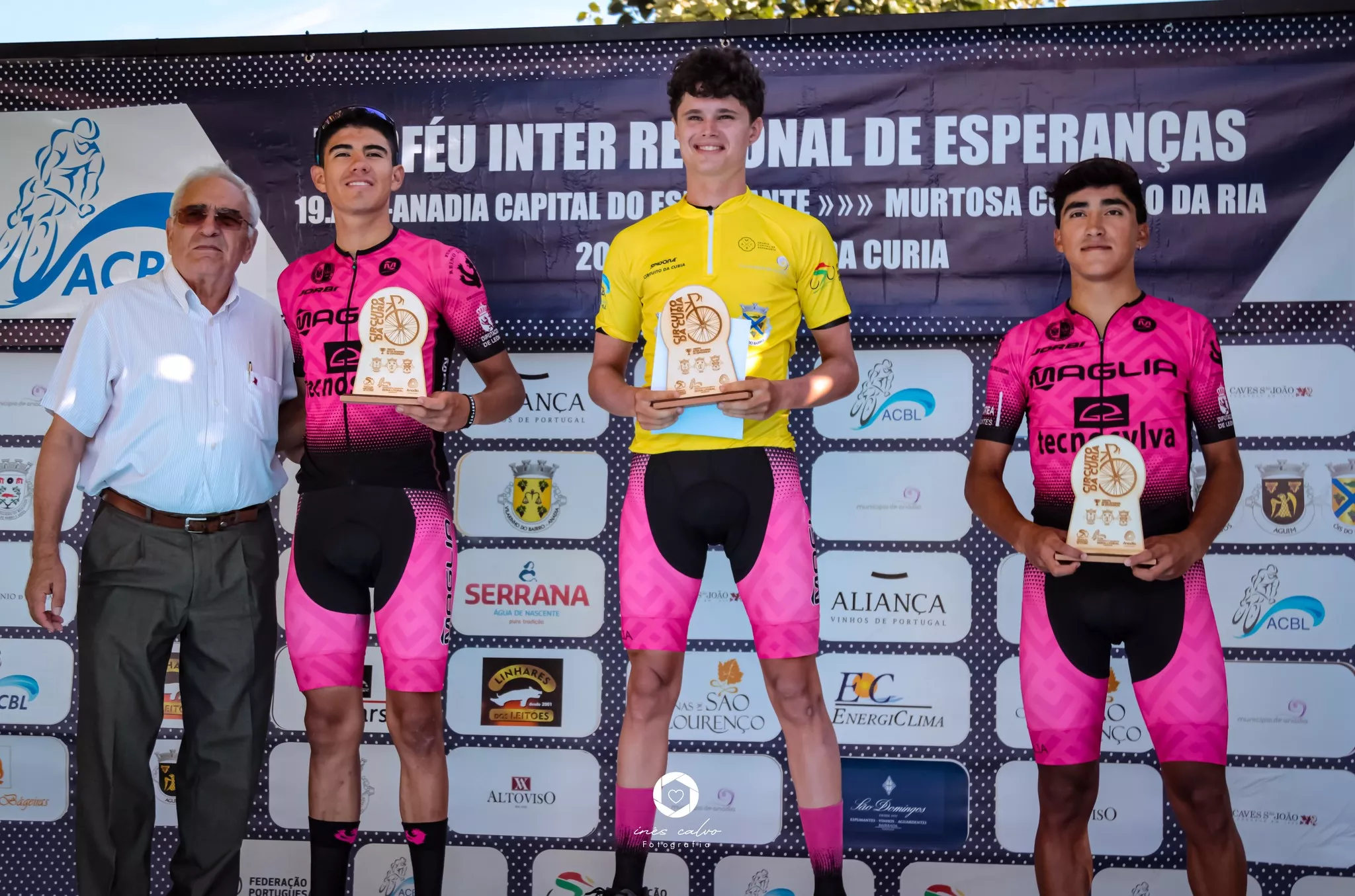 Maglia Tecnosylva Bembibre Cycling Team en el Circuito da Curia