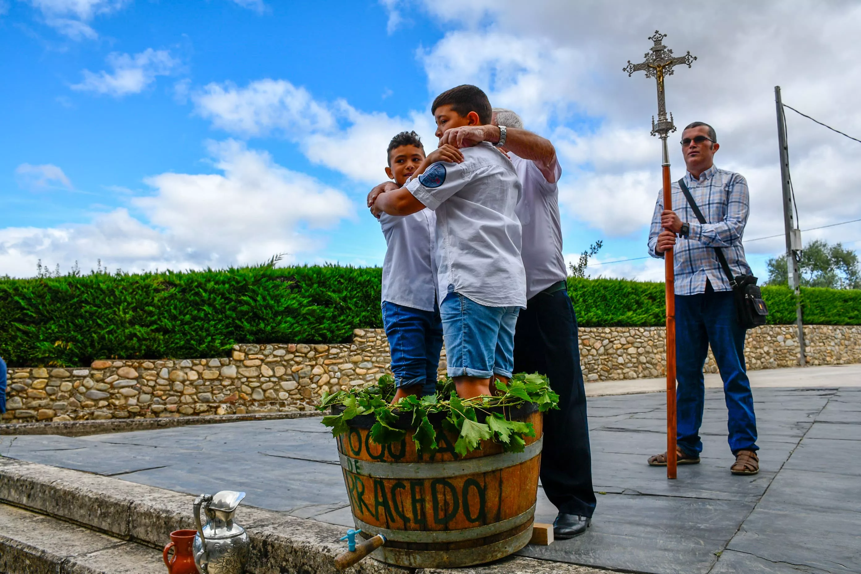 Ofrenda primer mosto de la vendimia 2023