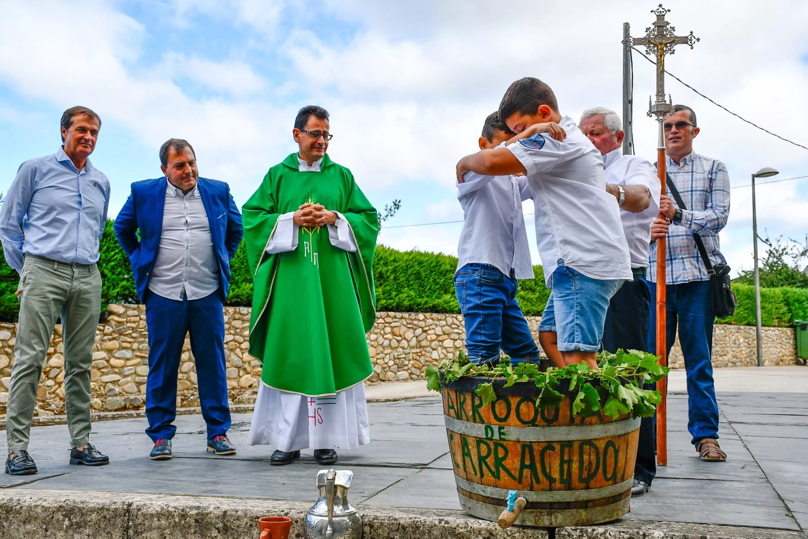 Ofrenda primer mosto de la vendimia 2023