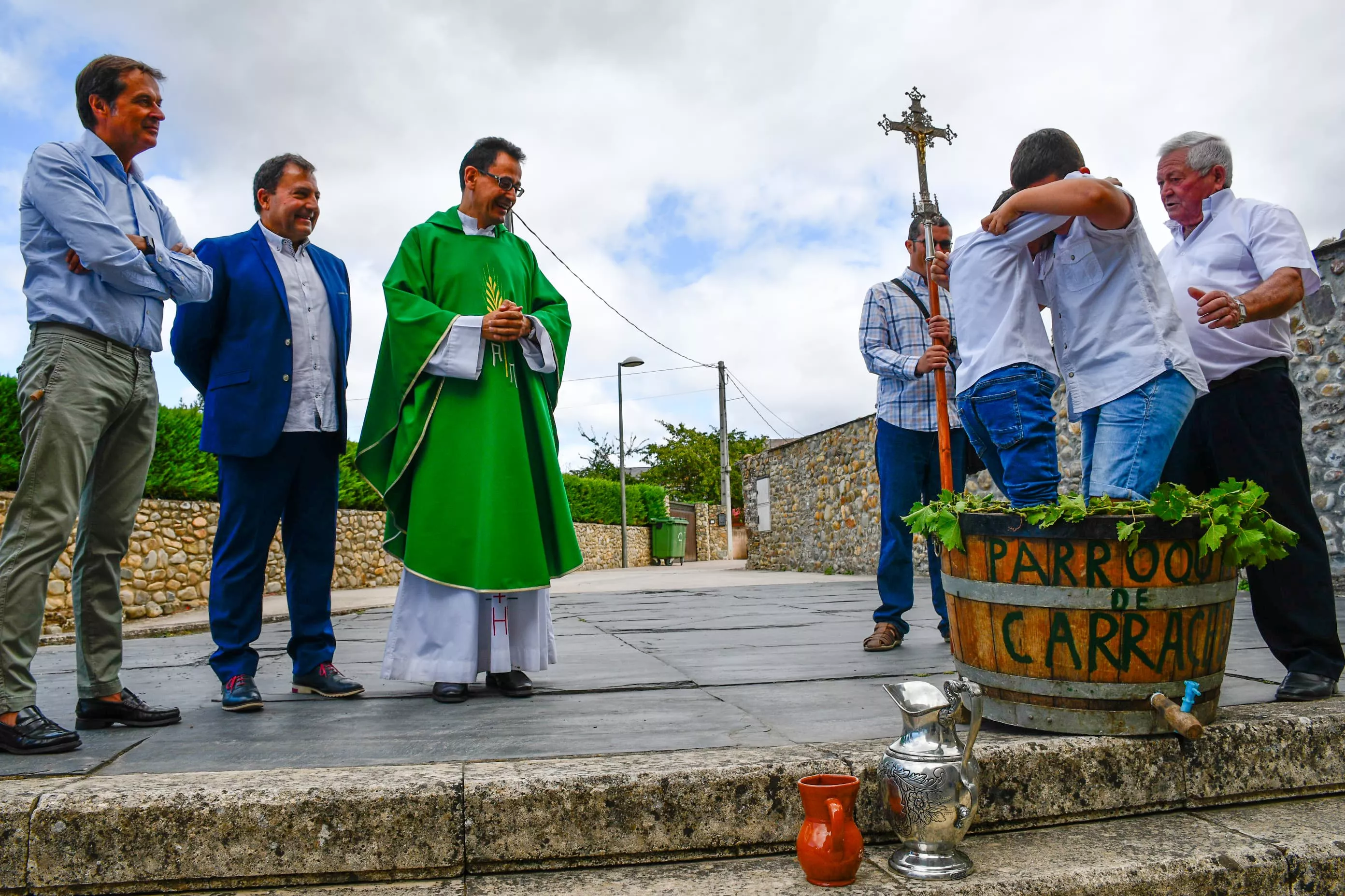 Ofrenda primer mosto de la vendimia 2023