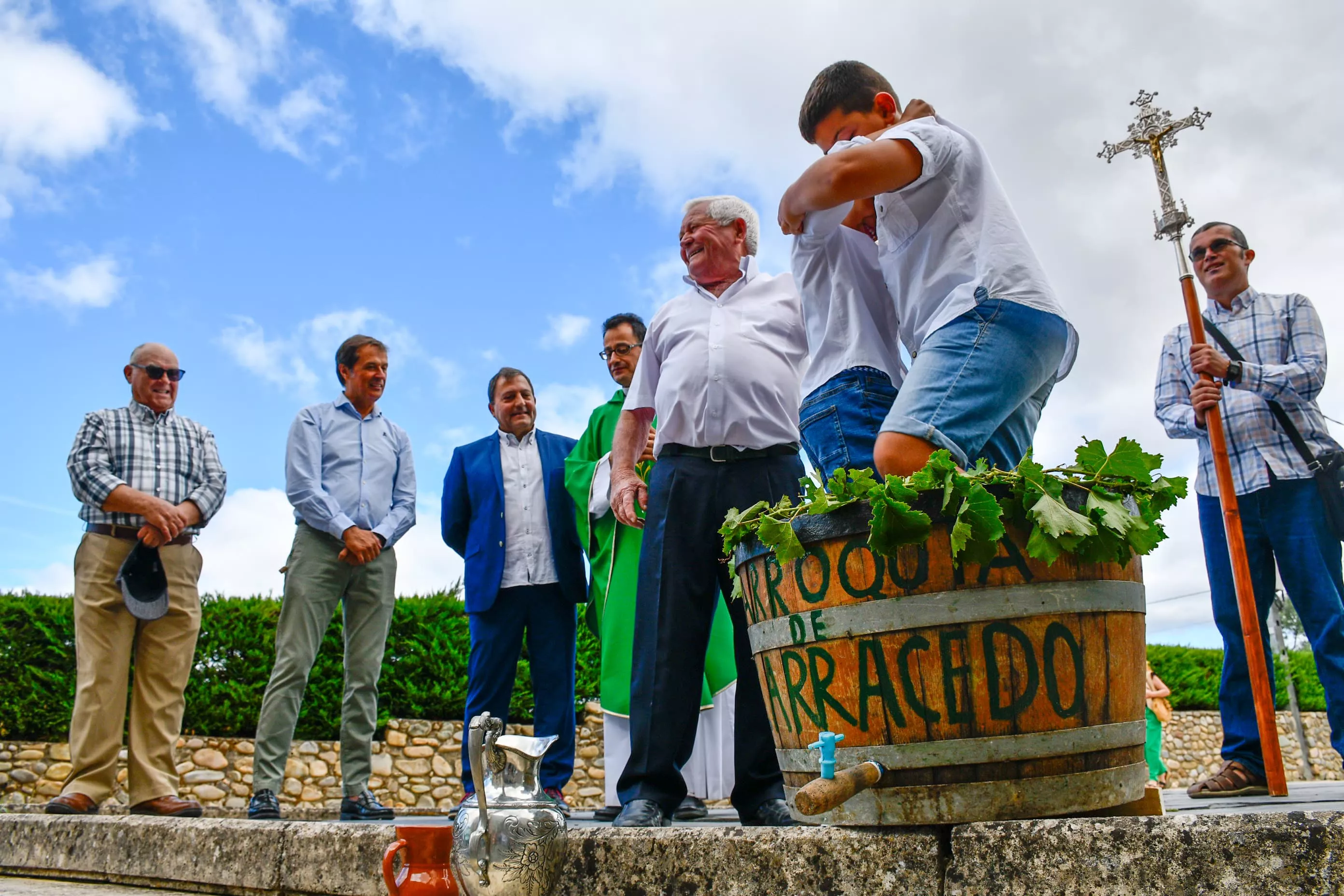 Ofrenda primer mosto de la vendimia 2023