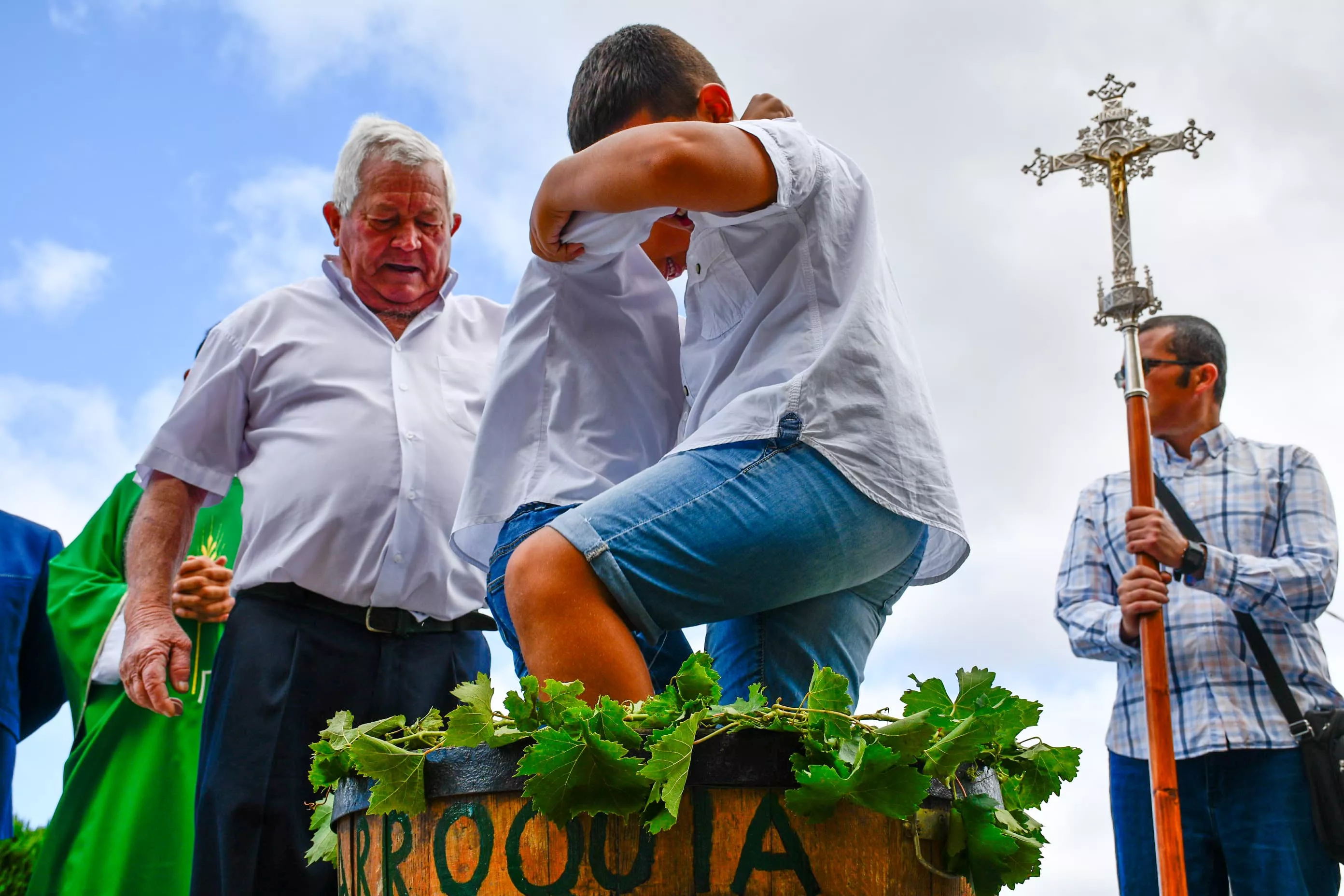 Ofrenda primer mosto de la vendimia 2023