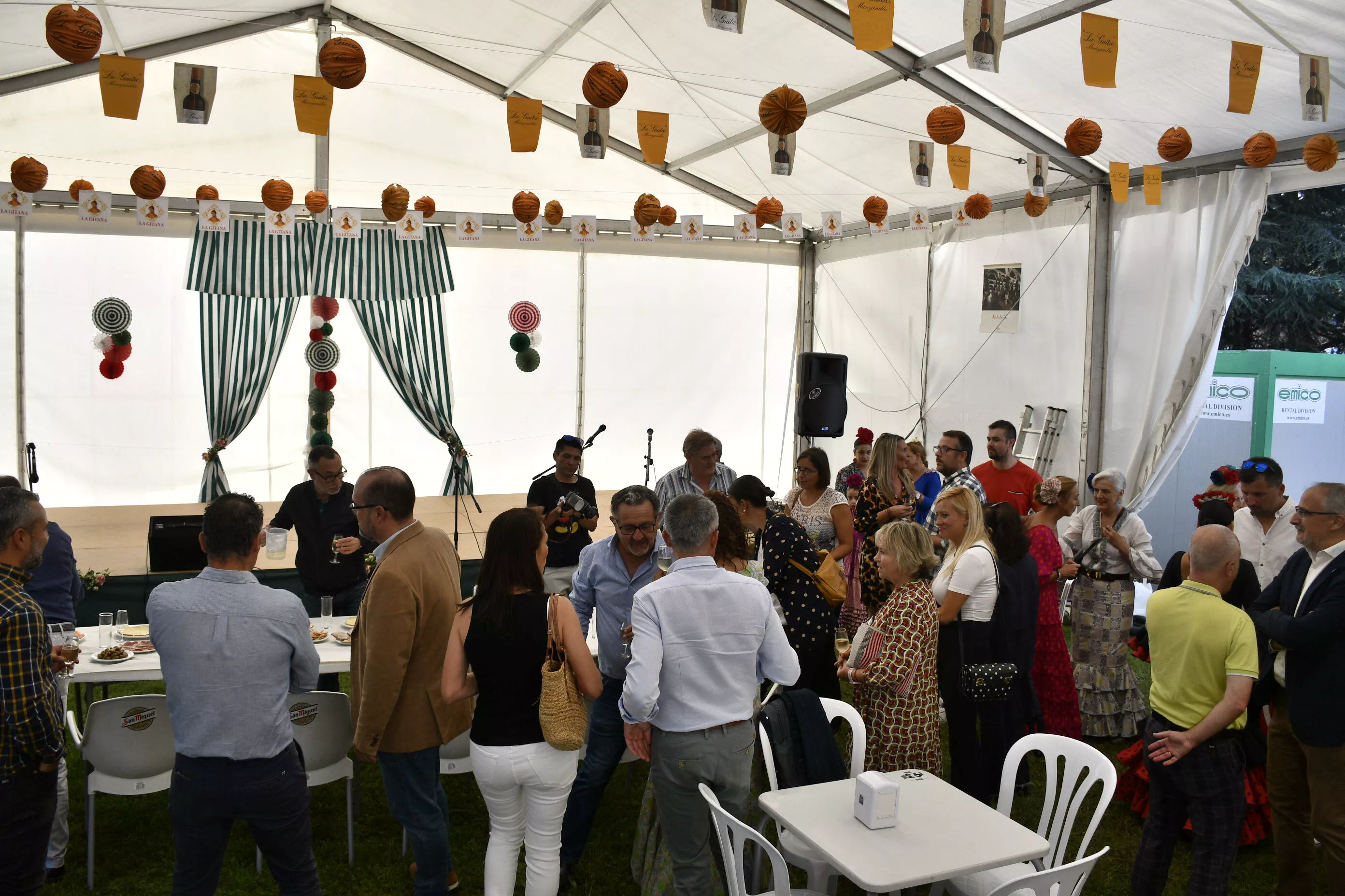 Inauguración de La Casa de Andalucía en las Fiestas de la Encina de Ponferrada