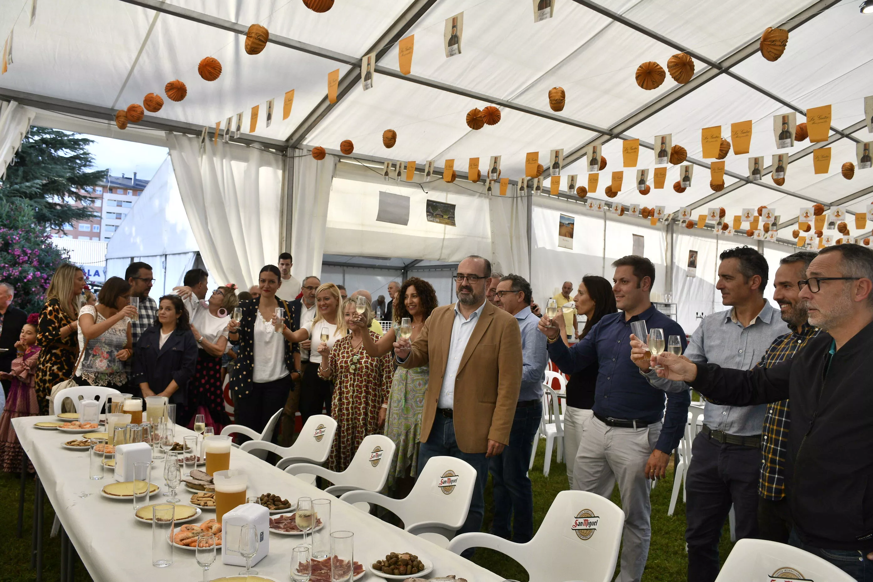 Inauguración de La Casa de Andalucía en las Fiestas de la Encina de Ponferrada