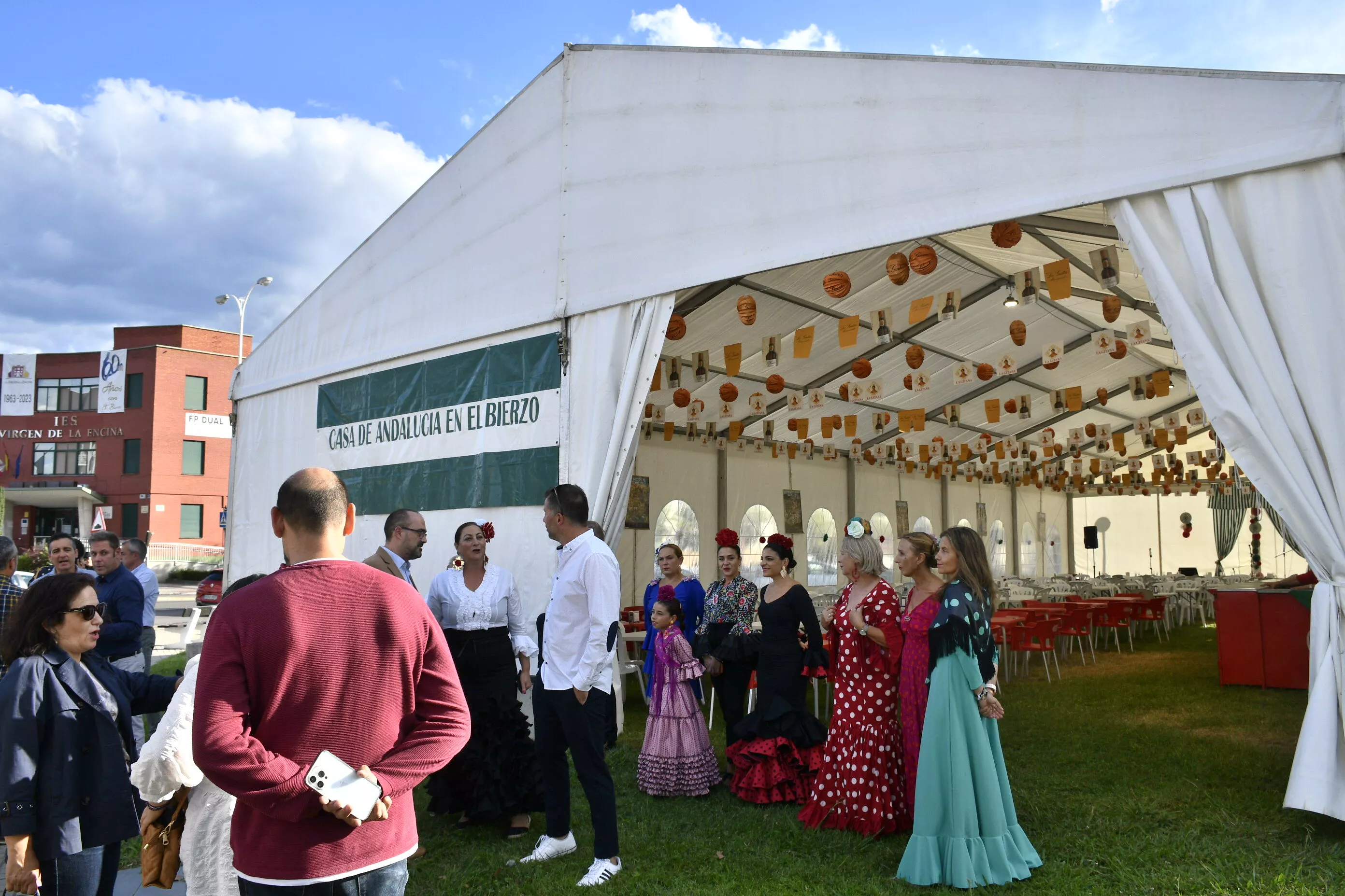 Inauguración de La Casa de Andalucía en las Fiestas de la Encina de Ponferrada