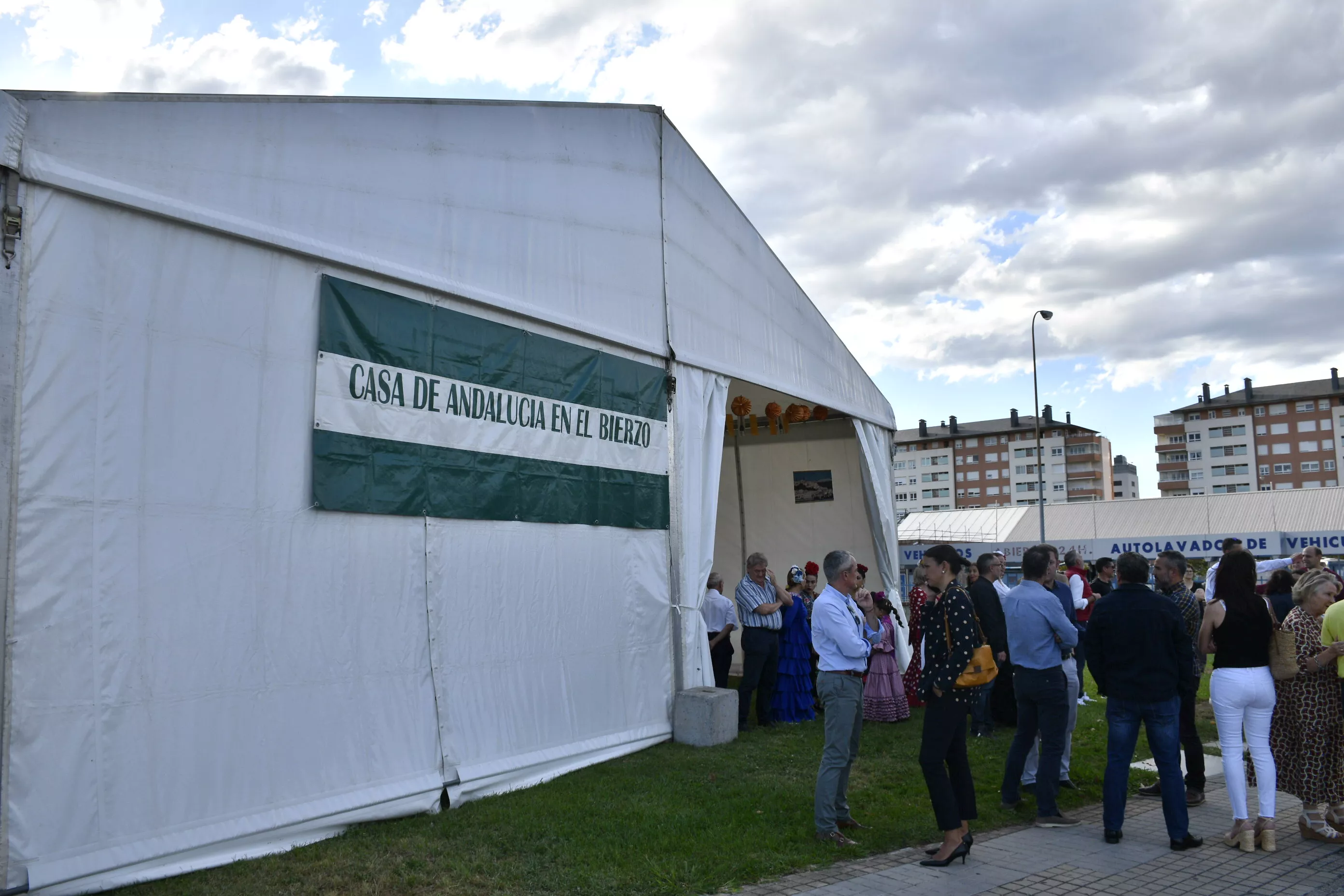 Inauguración de La Casa de Andalucía en las Fiestas de la Encina de Ponferrada