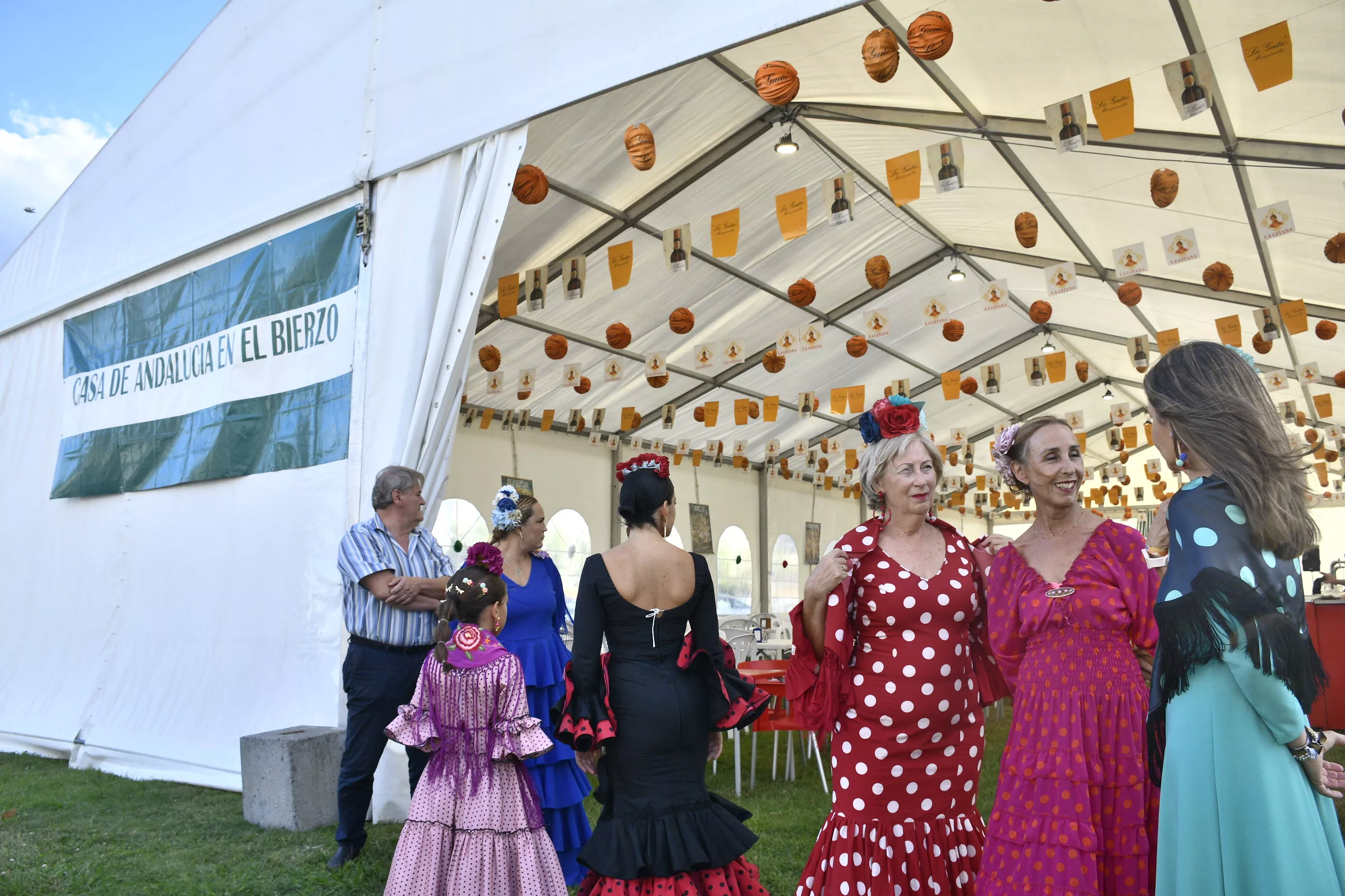 Inauguración de La Casa de Andalucía en las Fiestas de la Encina de Ponferrada