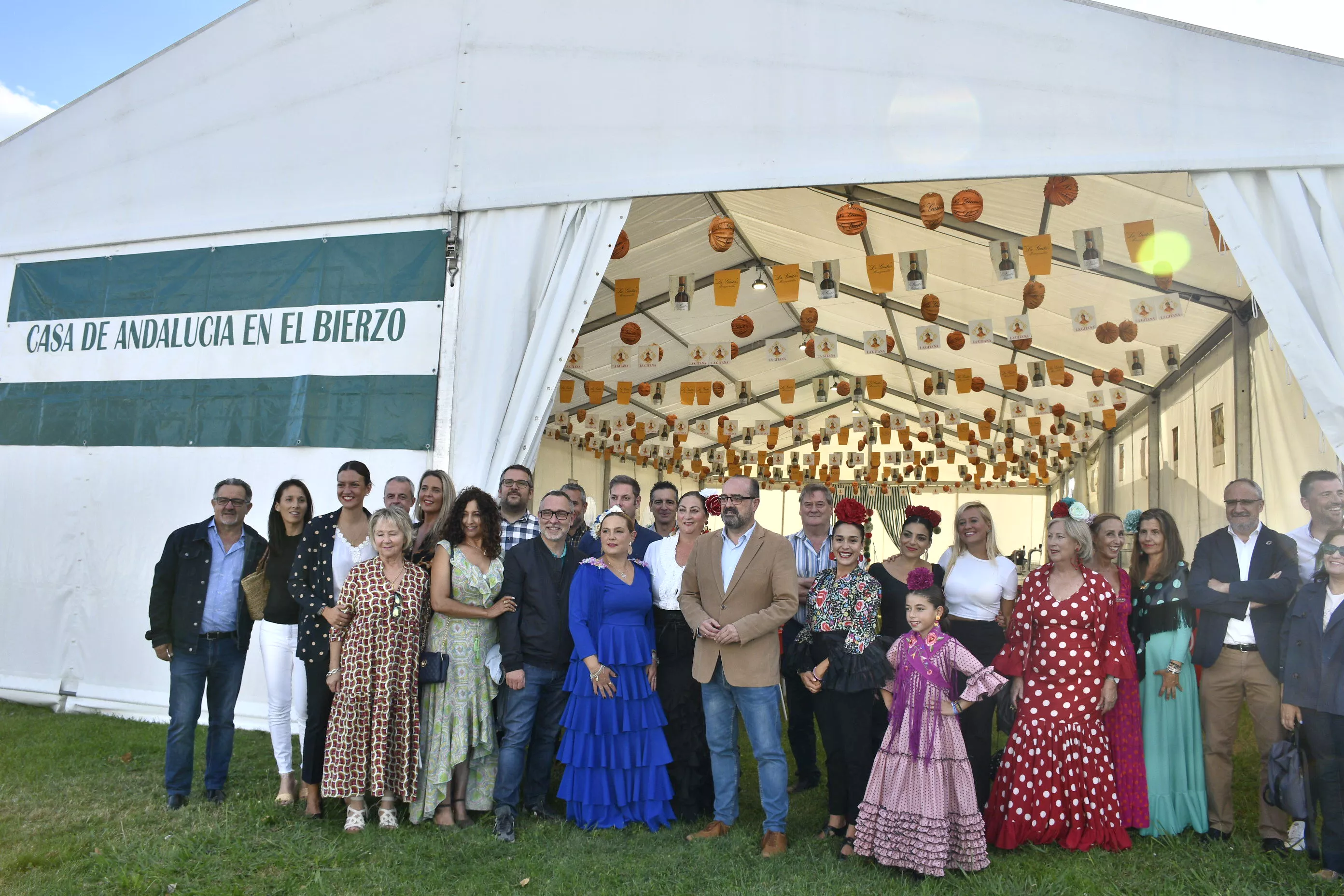 Inauguración de La Casa de Andalucía en las Fiestas de la Encina de Ponferrada