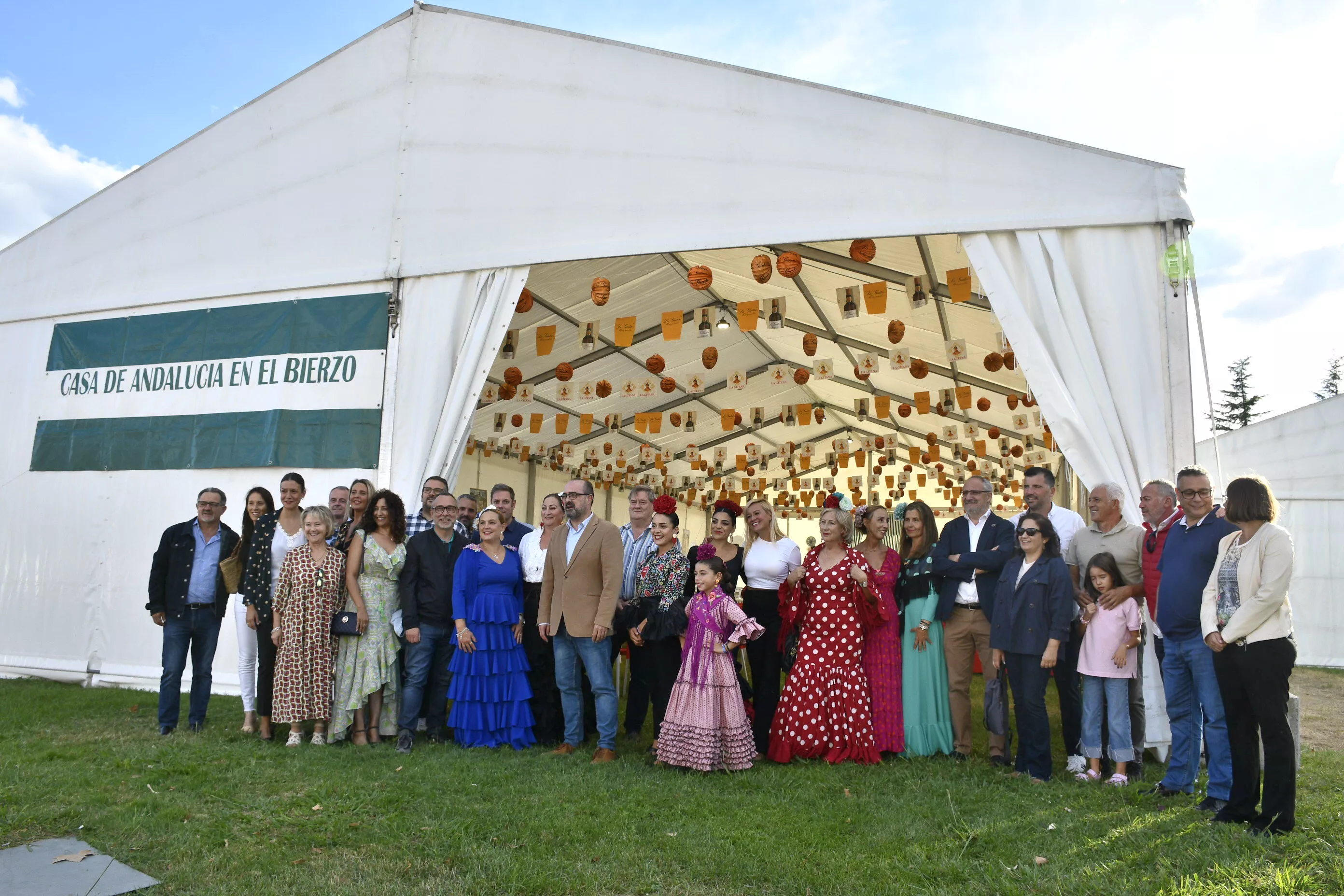 Inauguración de La Casa de Andalucía en las Fiestas de la Encina de Ponferrada