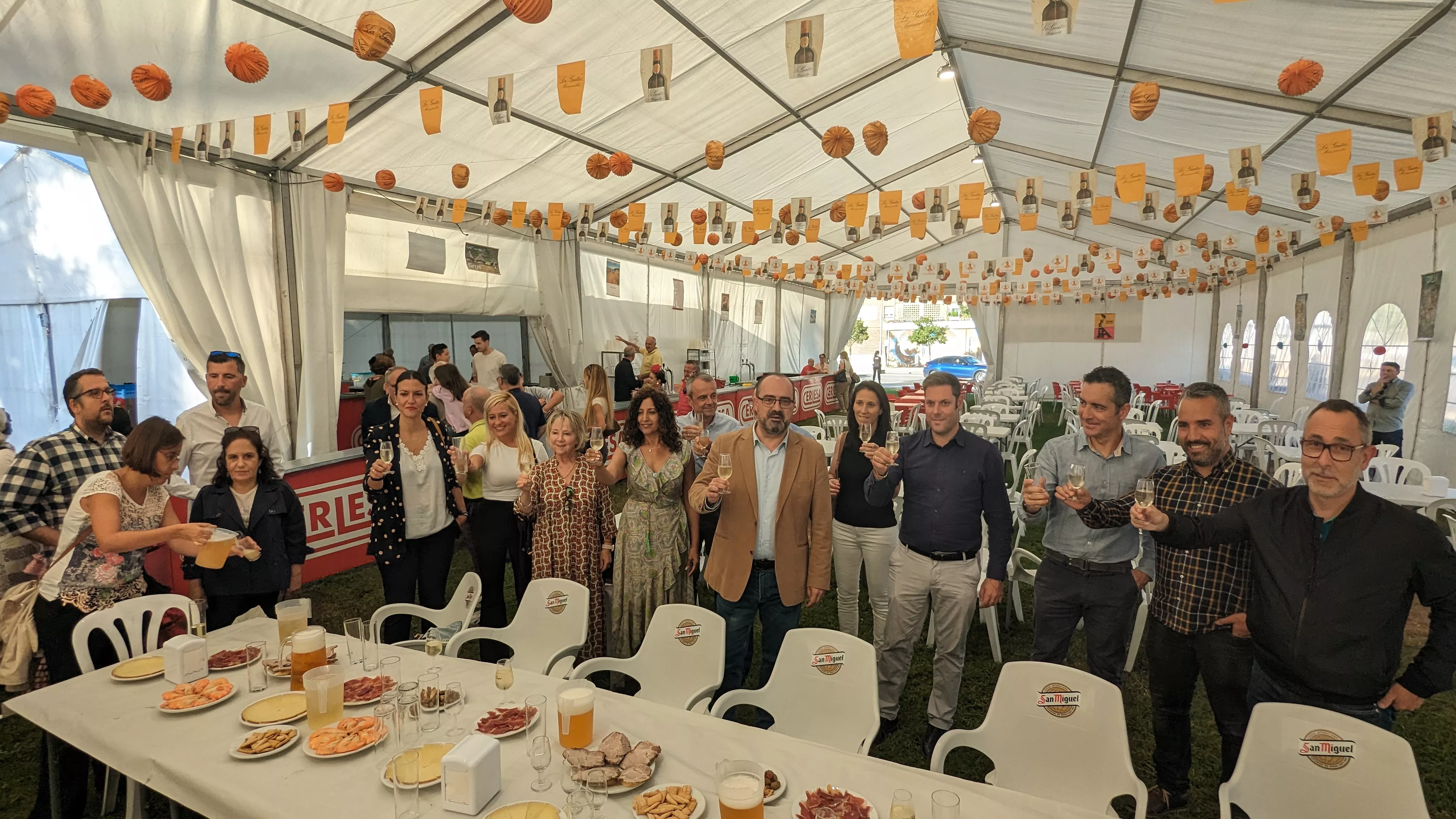 Inauguración de La Casa de Andalucía en las Fiestas de la Encina de Ponferrada