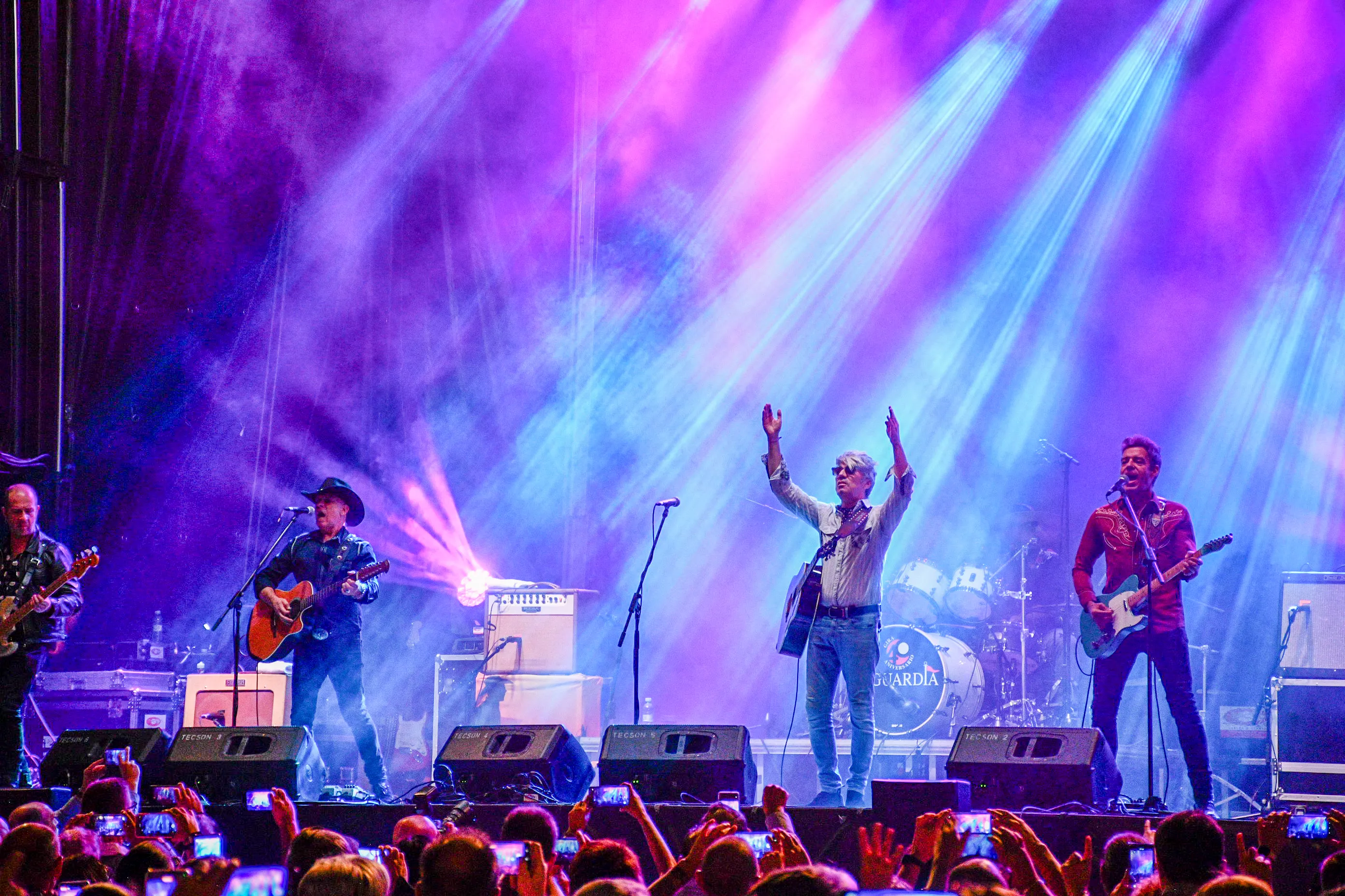 Concierto de La Guardia en las Fiestas de la Encina de Ponferrada