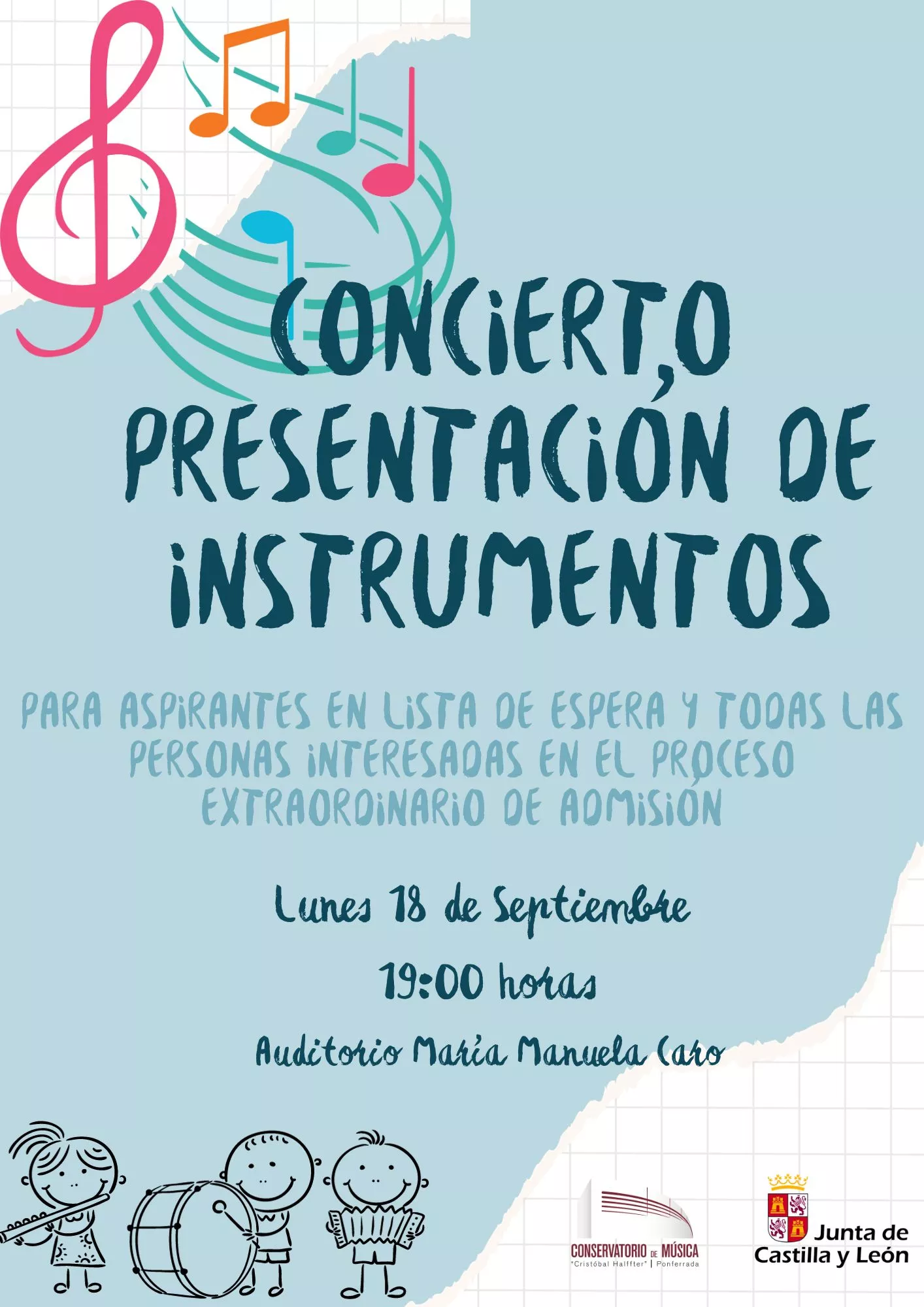 CONCIERTO PRESENTACION DE INSTRUMENTOS