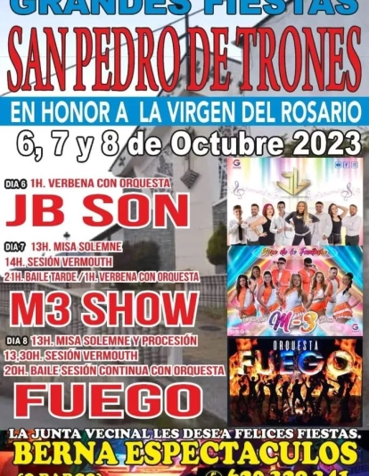 Fiestas de San Pedro de Trones