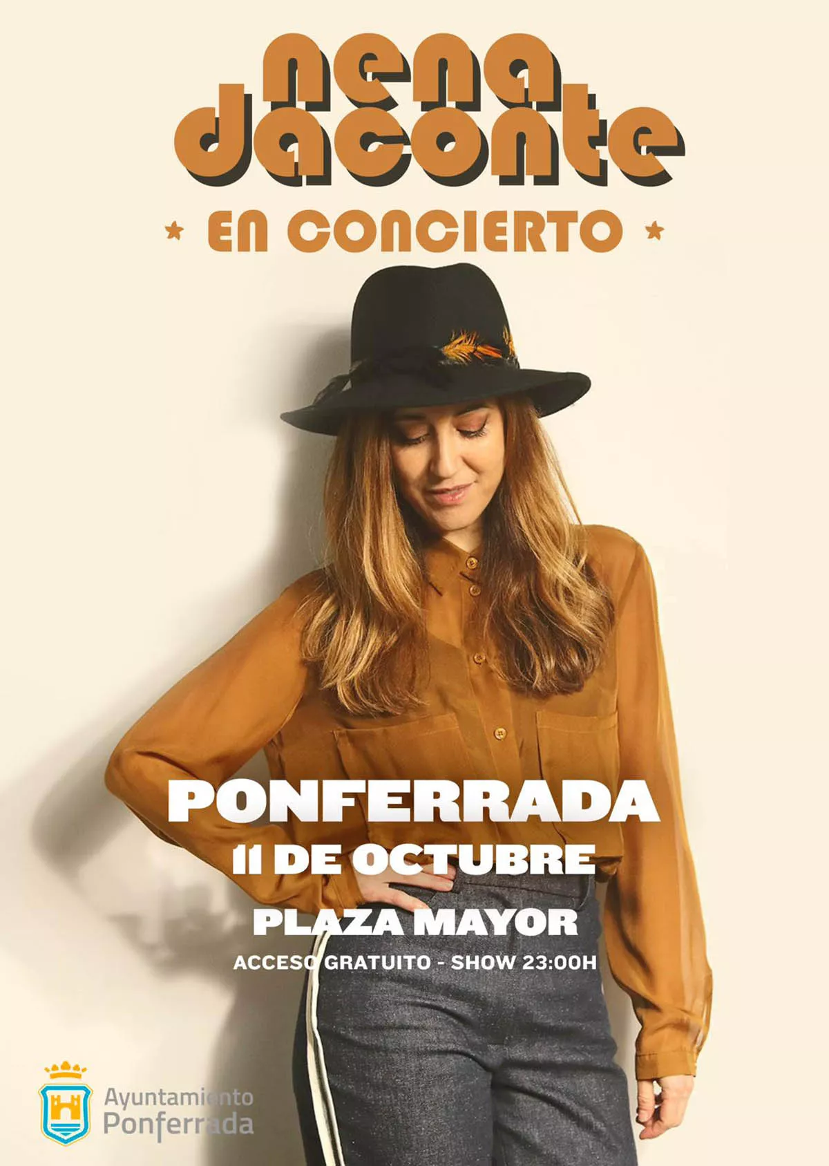 CONCIERTO NENA DACONTE ponferrada octubre