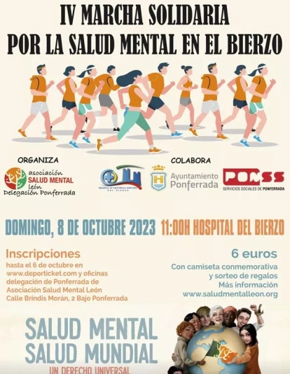 Marcha solidaria por la salud mental