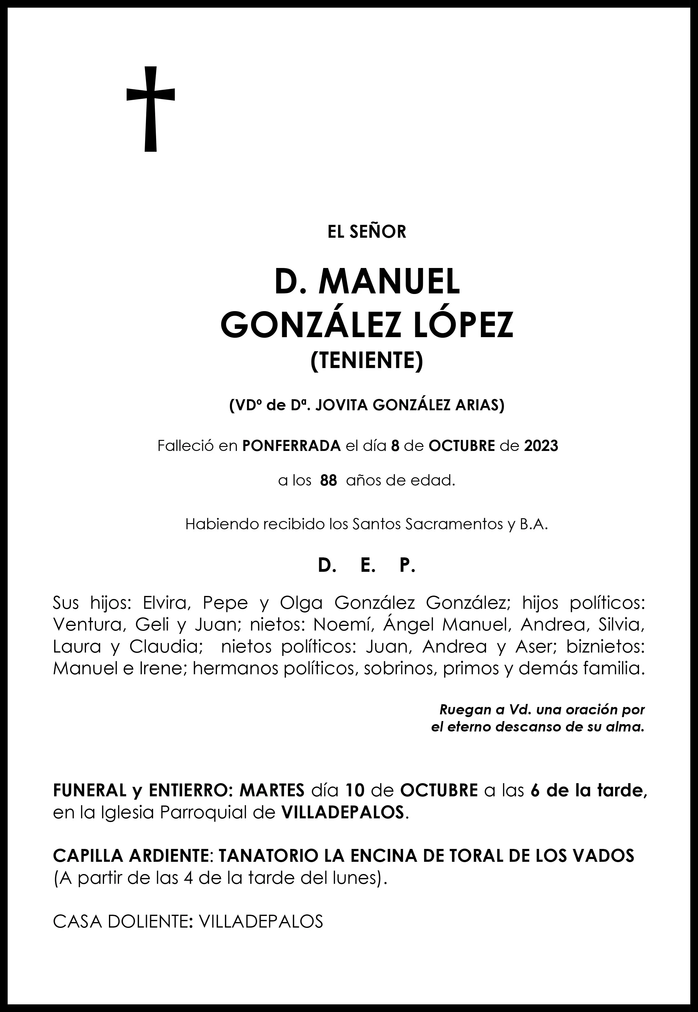 MANUEL GONZALEZ LOPEZ