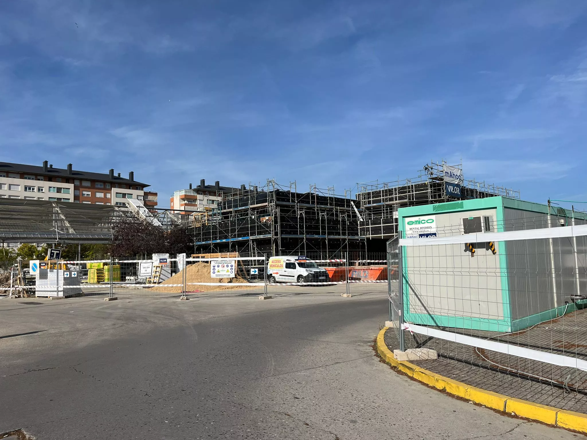 Obras en la estación de autobuses de Ponferrada (5)