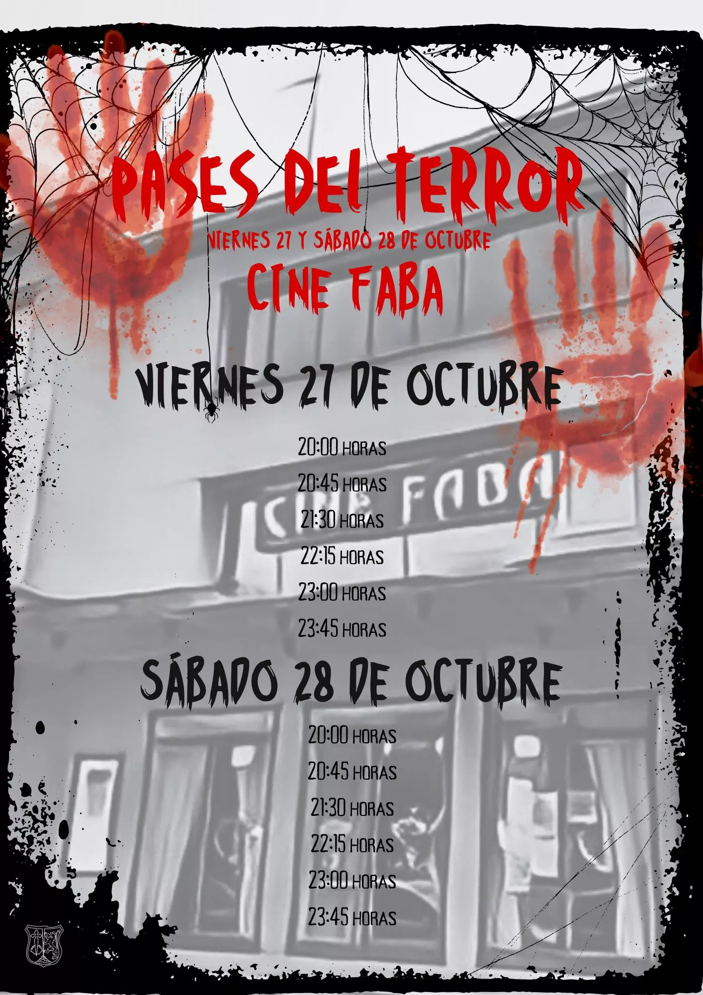 horario halloween cacabelos